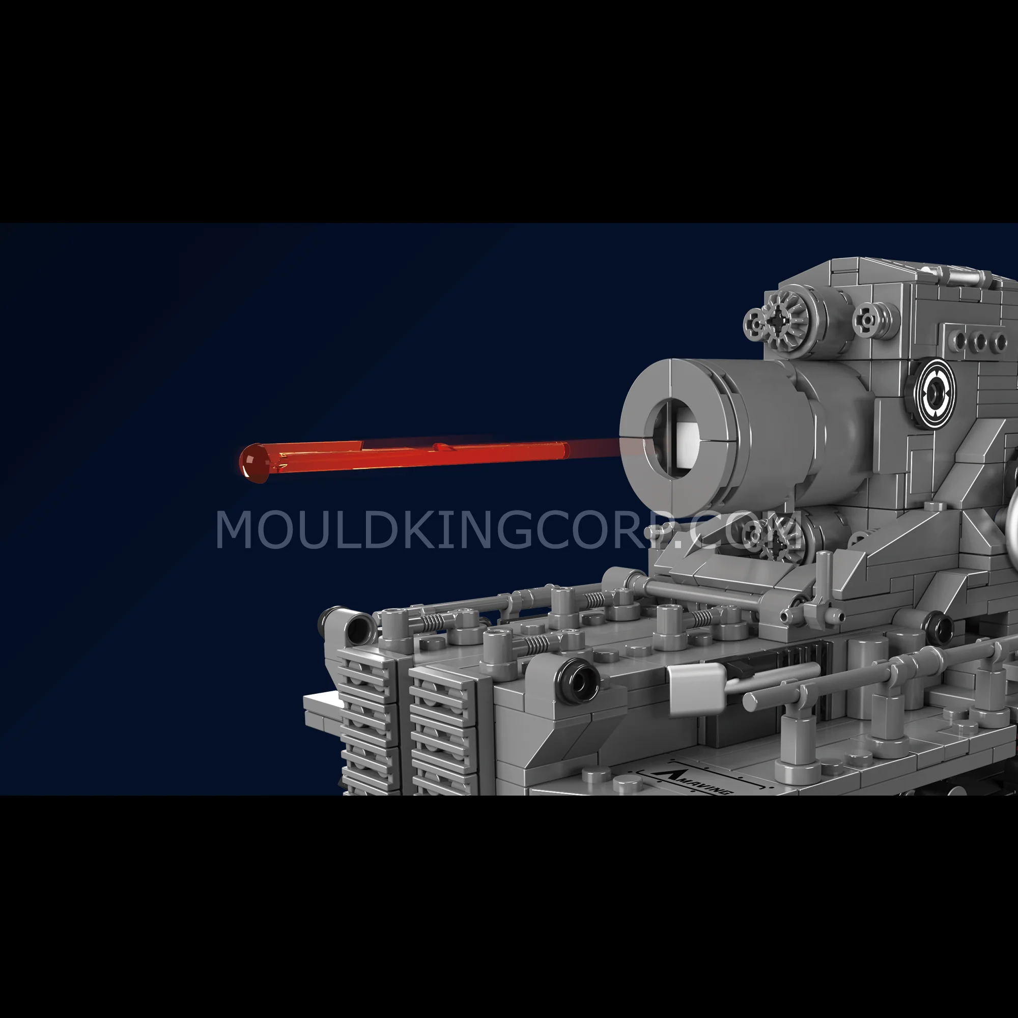 Mould King 20028 Remote Controlled Karl Mortar Tank Building Set | 1,648 Pcs - Image 5