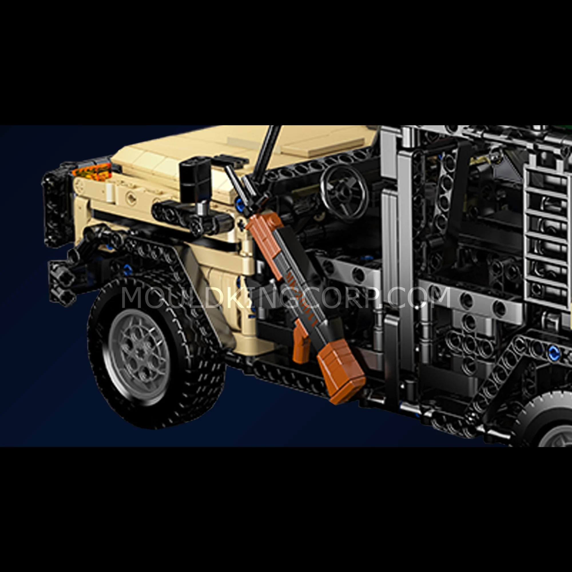 Mould King 20041 & 20042 Caracal Assault Vehicle Building Set | 1,577 Pcs - Image 2