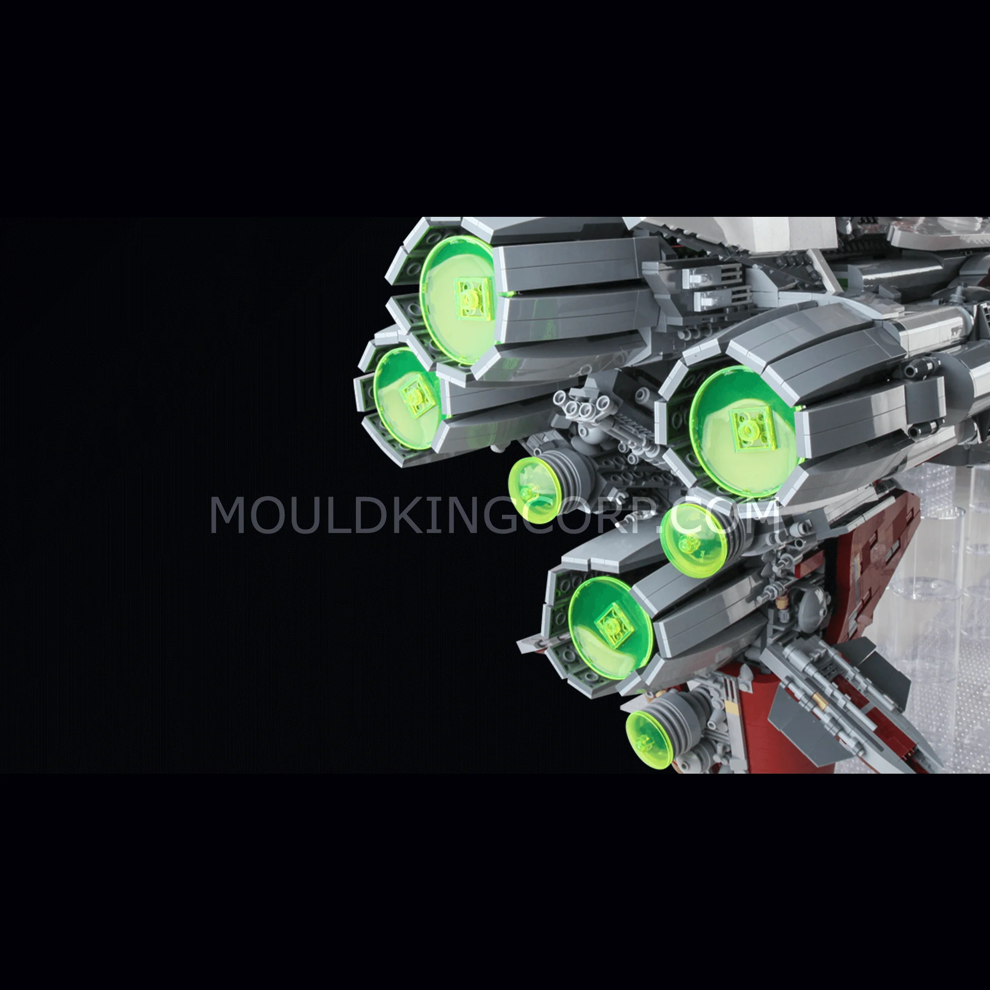 Mould King 21002 Valor-class Cruiser Building Set | 8,338 PCS - Image 3