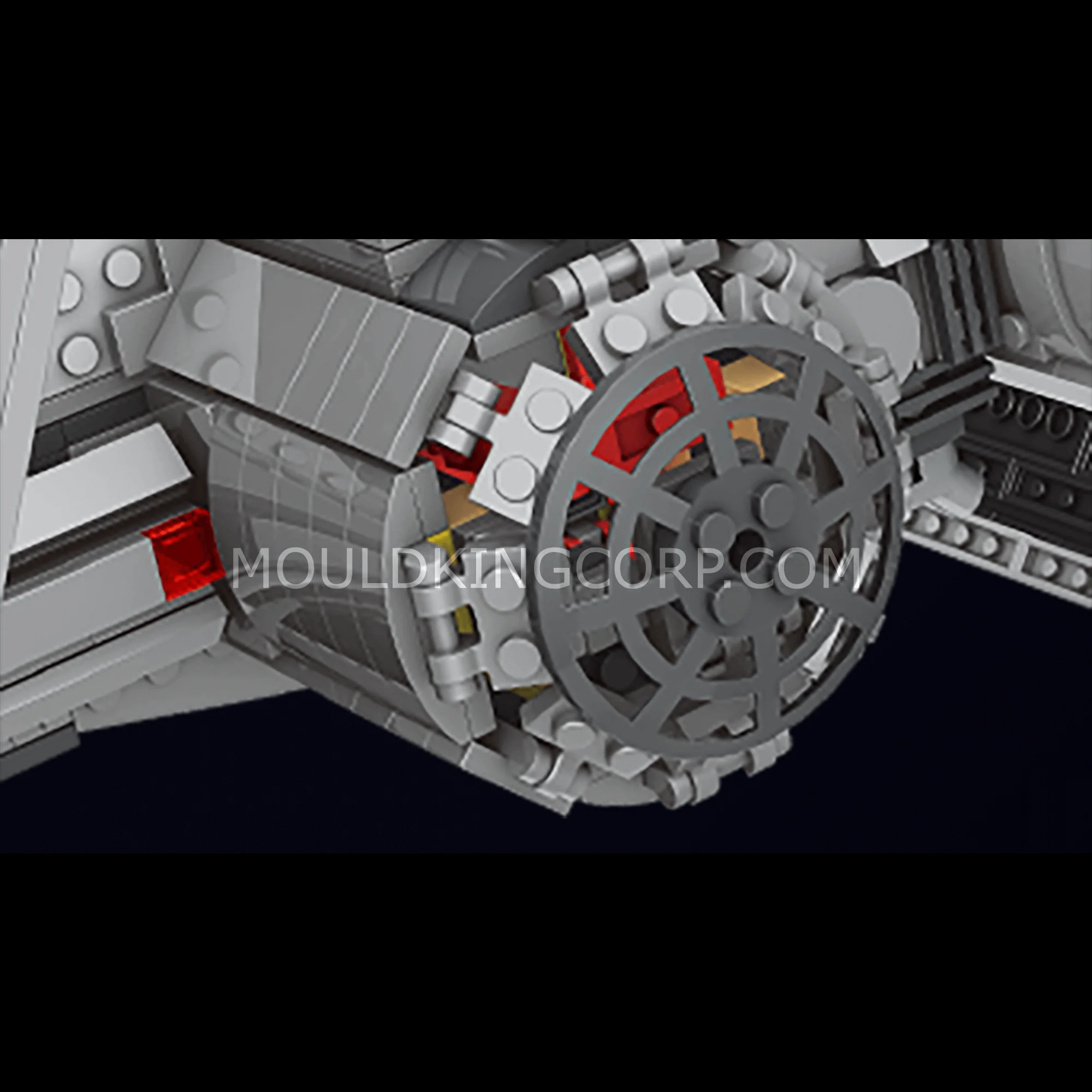 MOULD KING 21048 Twin Ion Engine Fighter Model Building Set | 3,616 PCS - Image 3