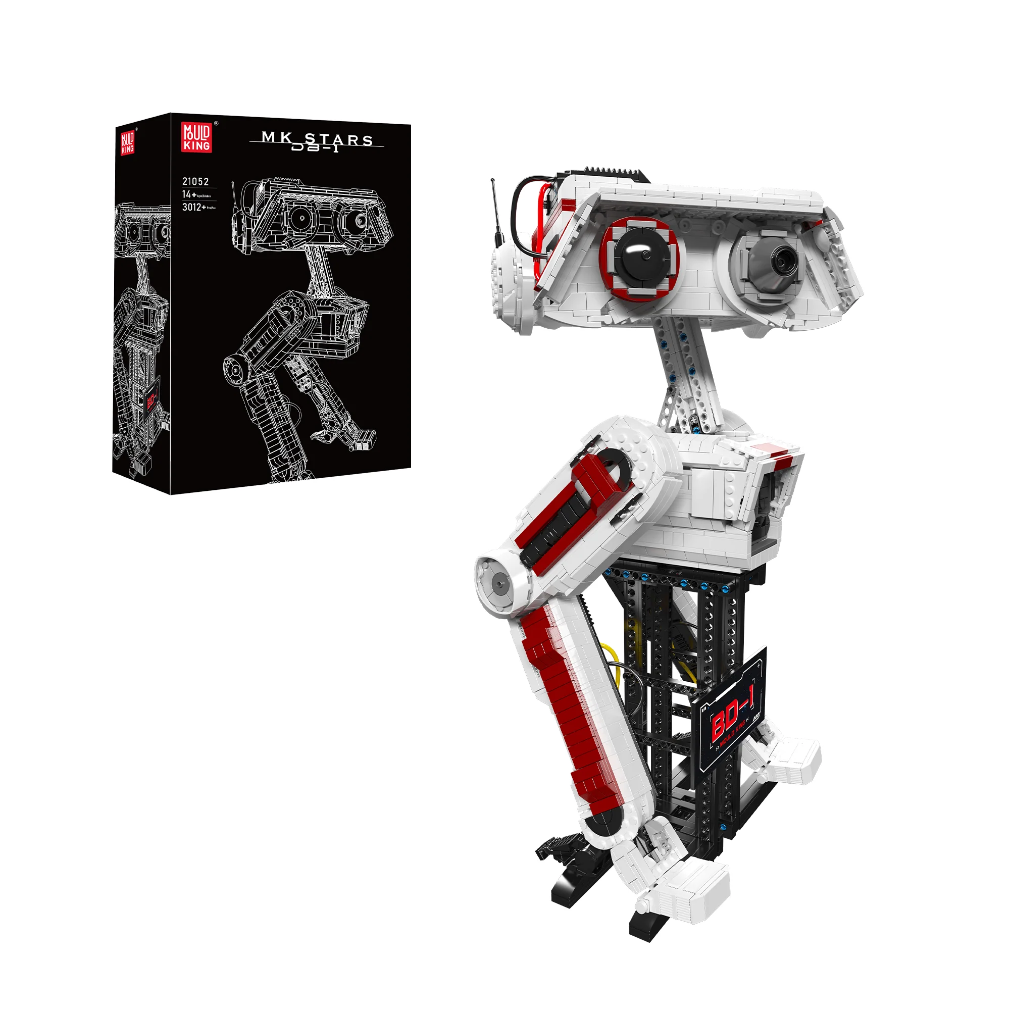 Mould King 21052 DB-1 Exploration Robot Building Set | 2,052 Pcs