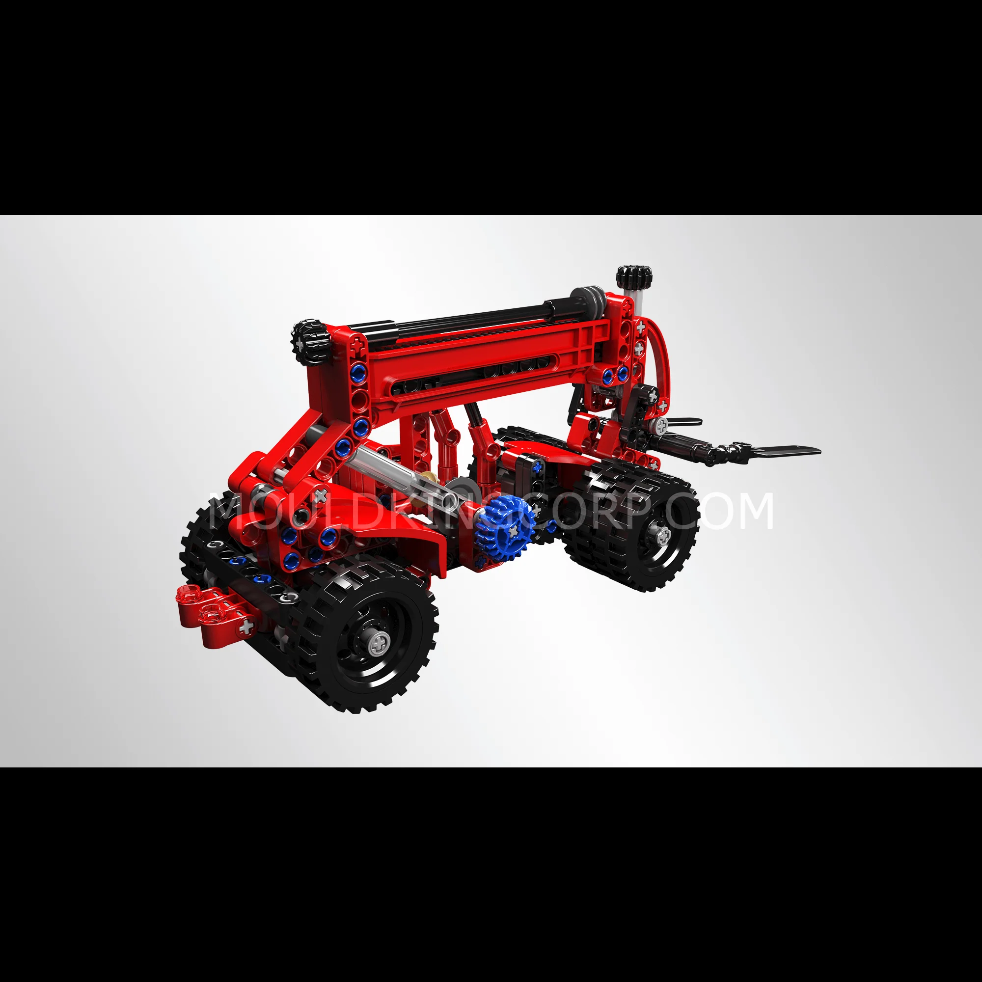 Mould King 24016 Telehandler Building Toy Set | 218 PCS - Image 2