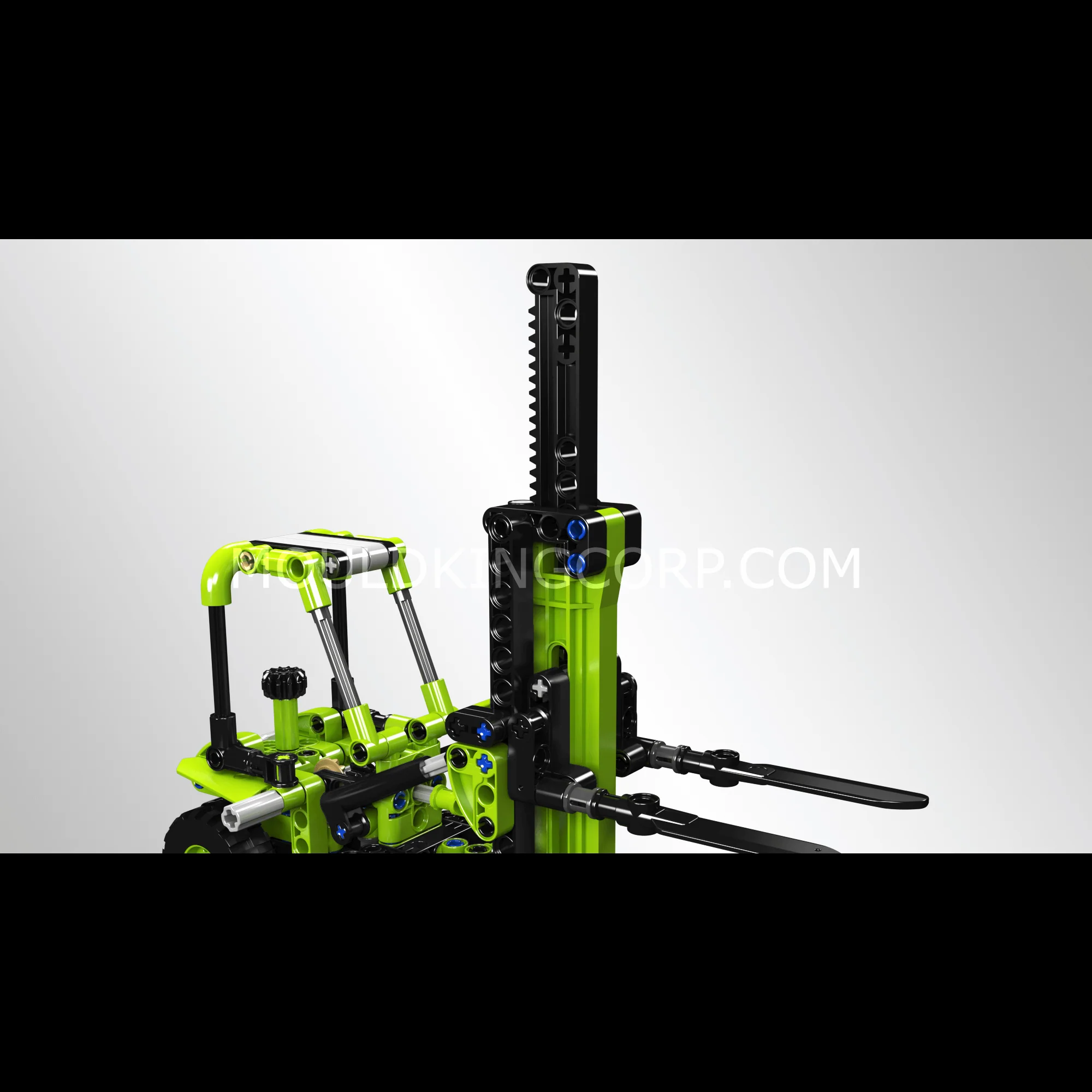 Mould King 24017 Forklift Workshop Loading Vehicle Building Toy Set | 219 PCS - Image 3