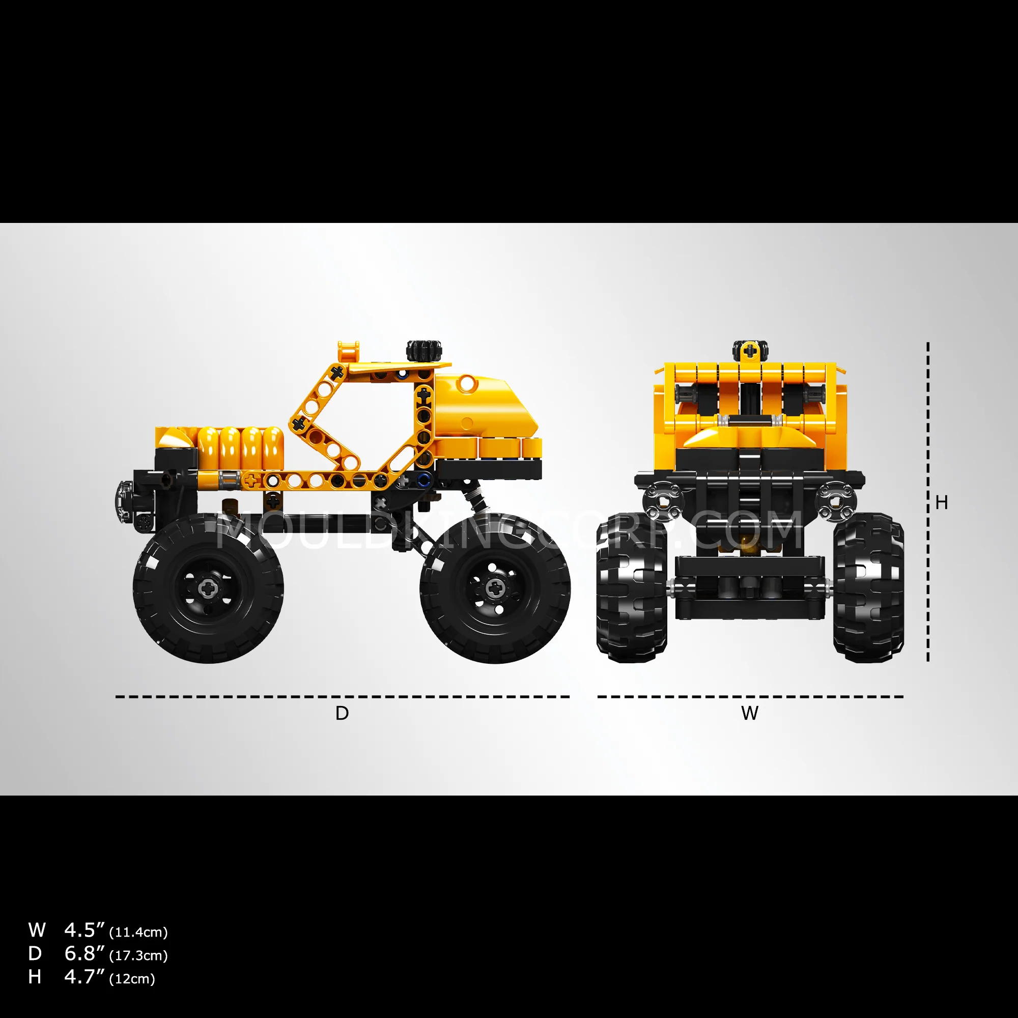 Mould King 24018 Off-road SUV Building Toy Set | 246 PCS - Image 5