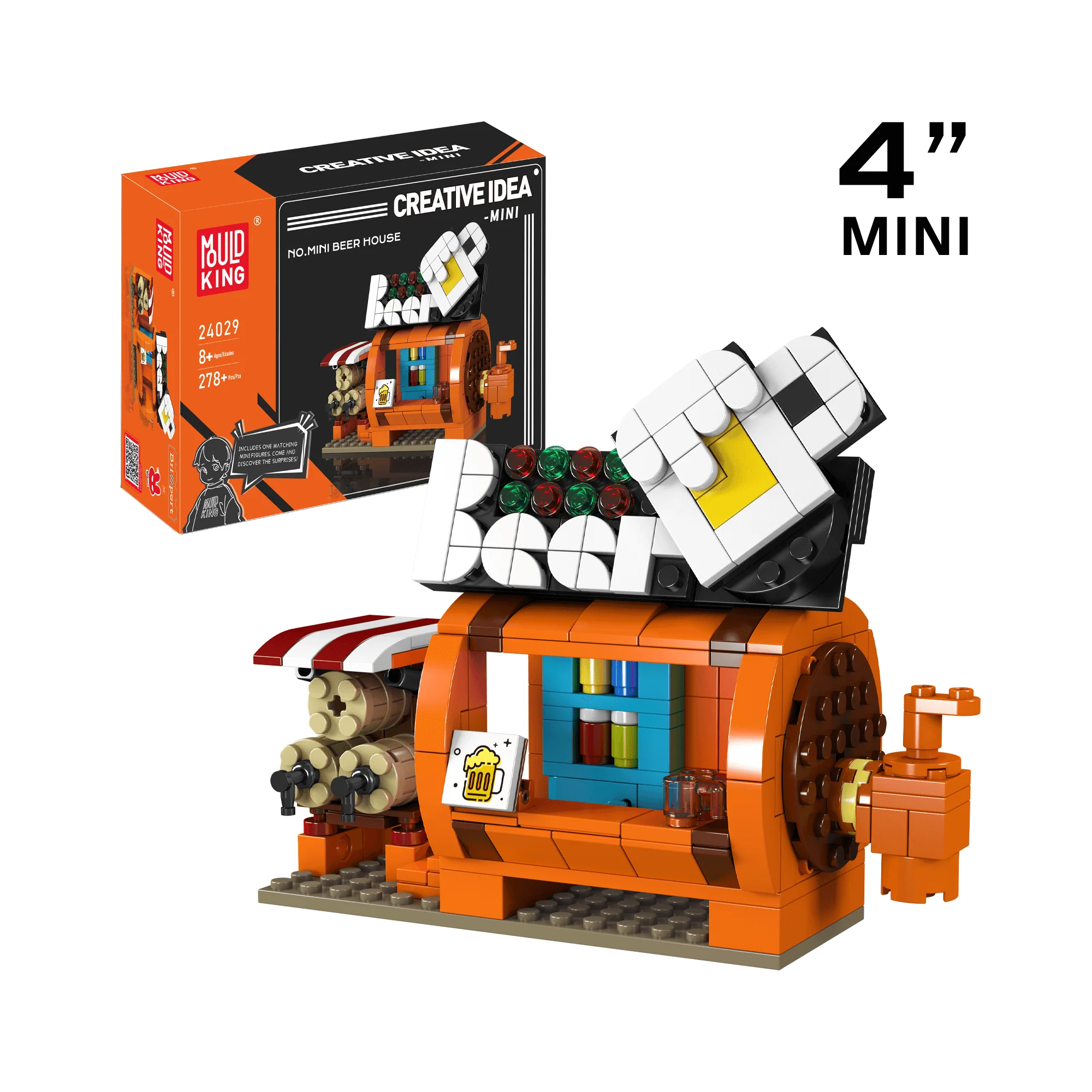 Mould King 24029 Beer House Building Toy Set | 278 Pcs