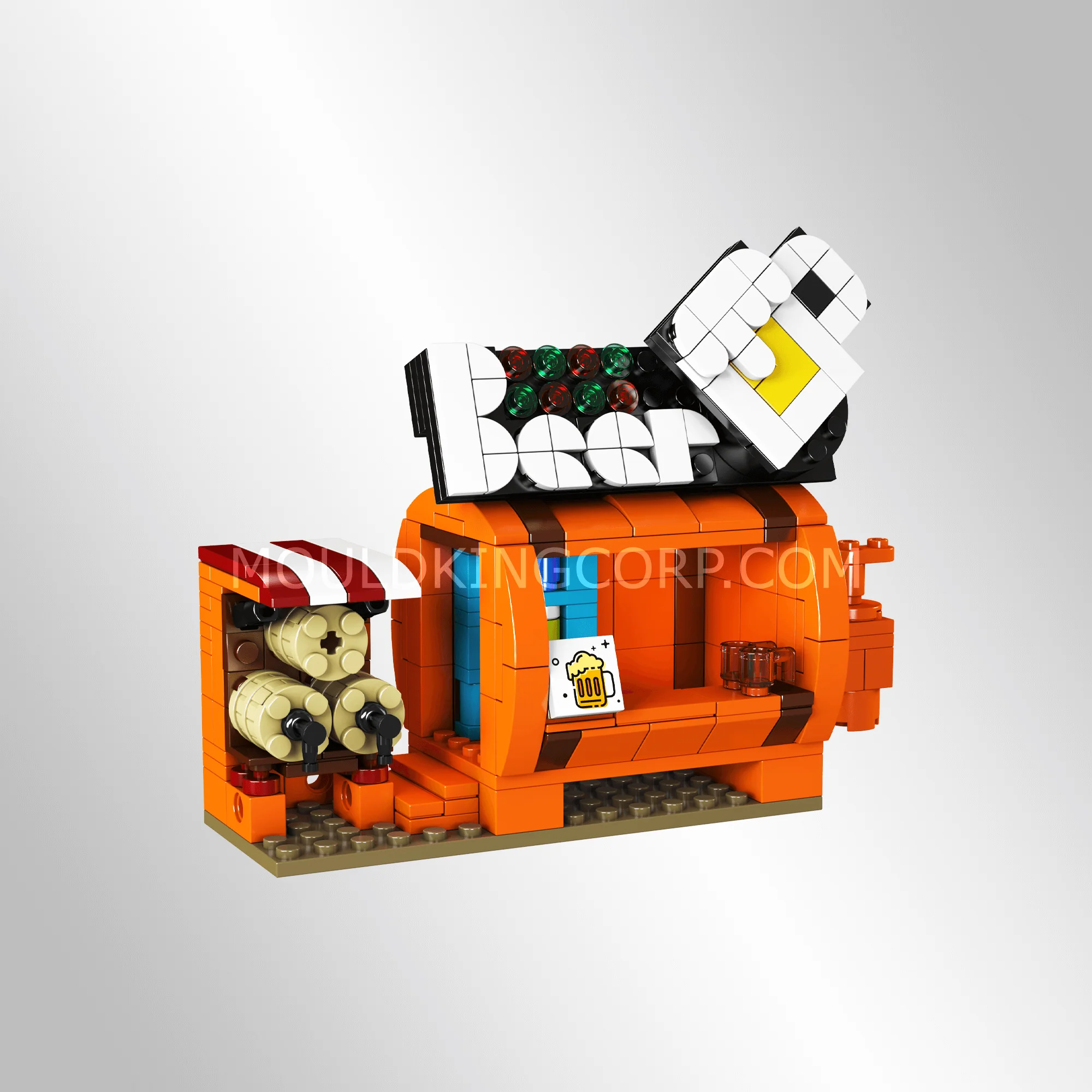 Mould King 24029 Beer House Building Toy Set | 278 Pcs - Image 2