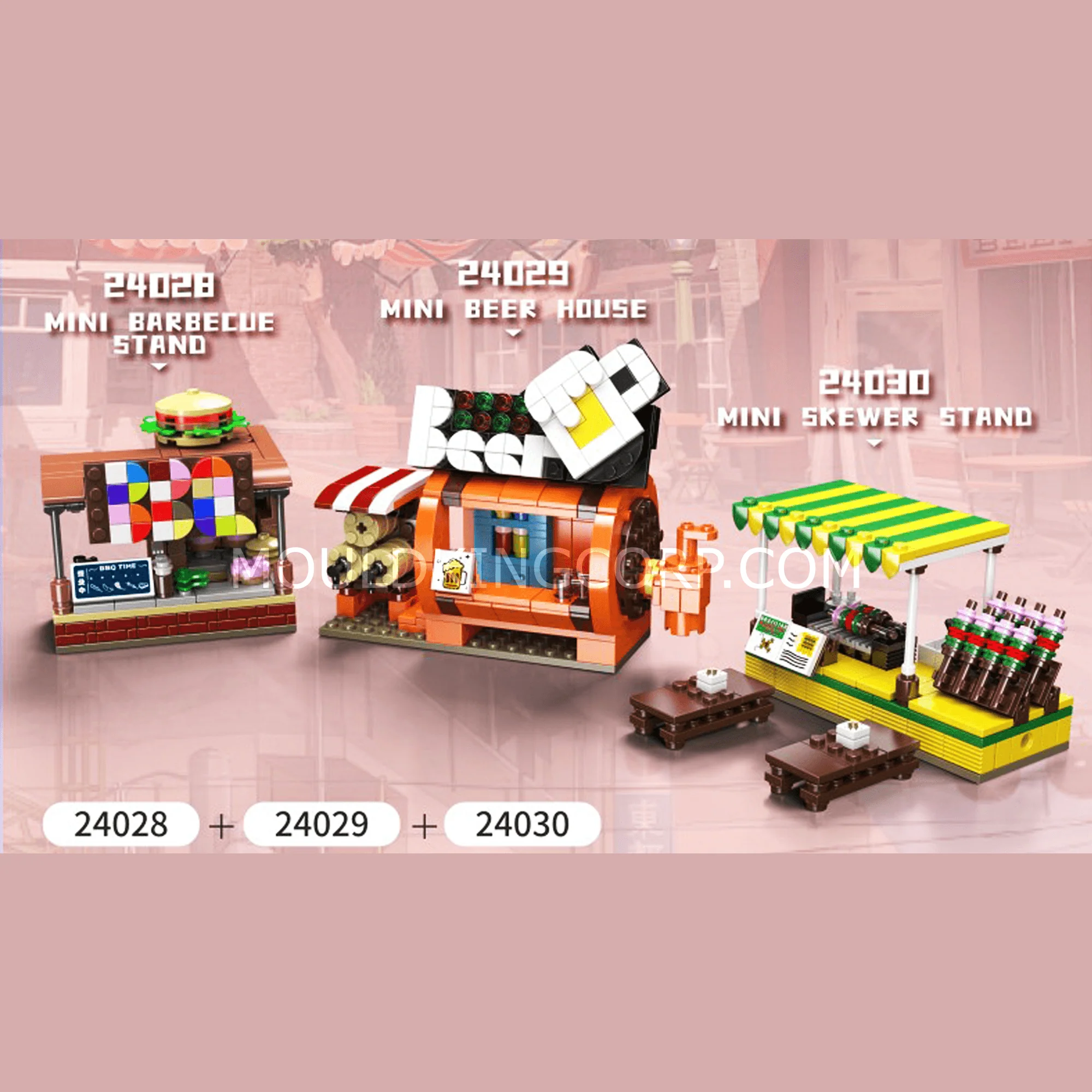Mould King 24029 Beer House Building Toy Set | 278 Pcs - Image 7