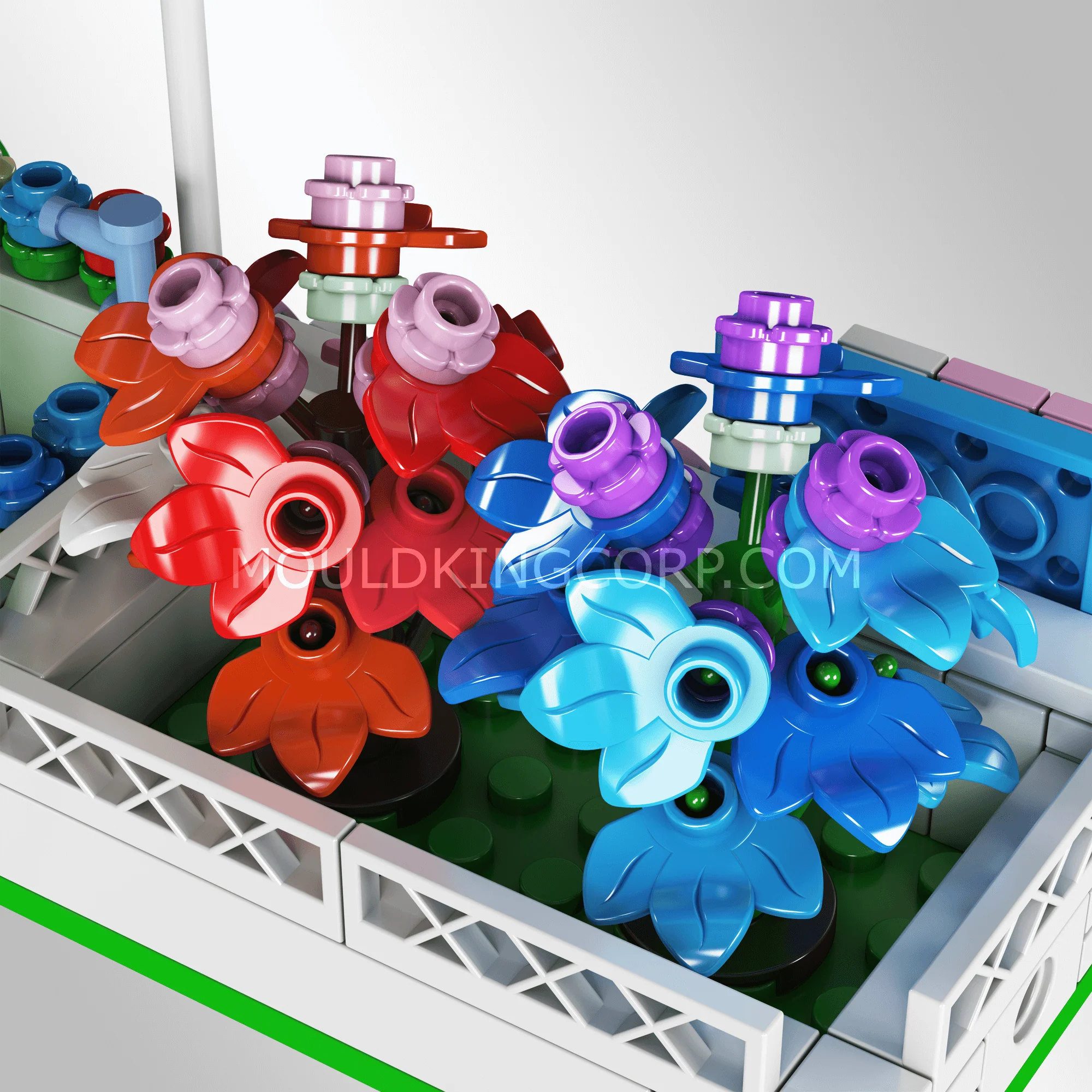 Mould King 24032 Flower Shop Buidling Toy Set | 261 Pcs - Image 2