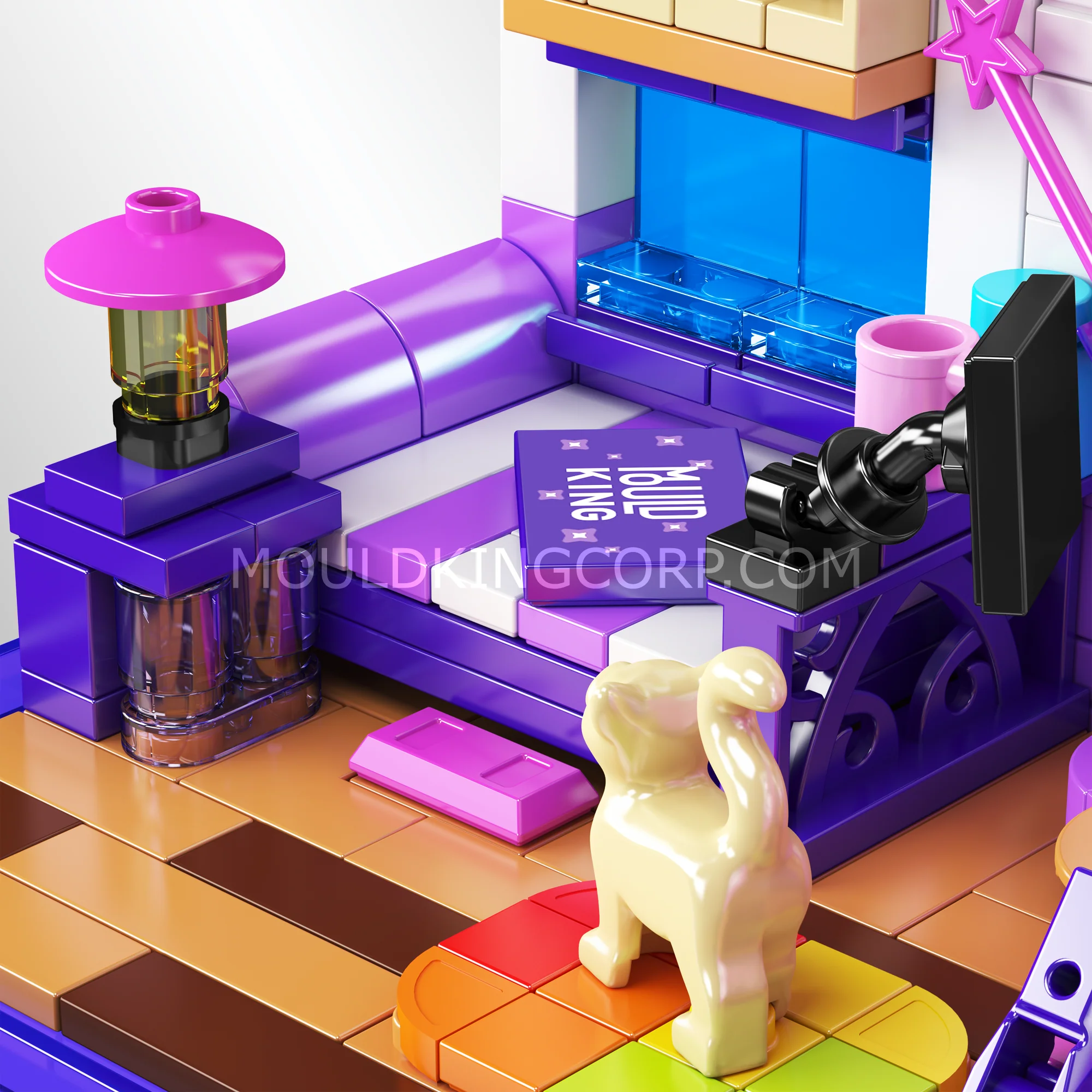Mould King 24056 HOME Bedroom Building Set | 304 Pcs - Image 2