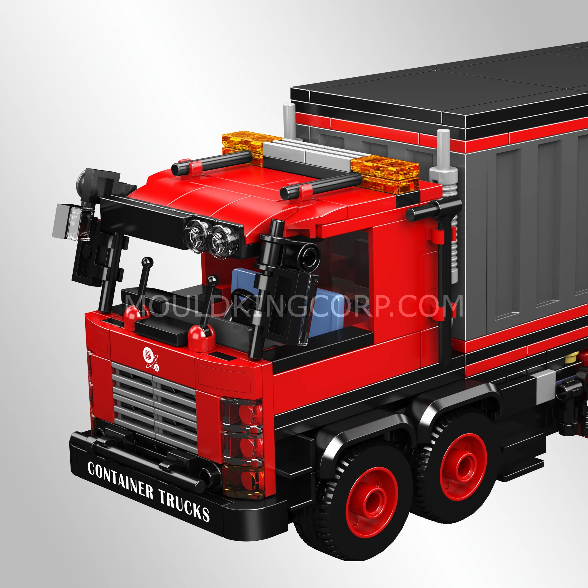 Mould King 24069 Heavy-Duty Container Truck Building Set | 630 Pcs - Image 2