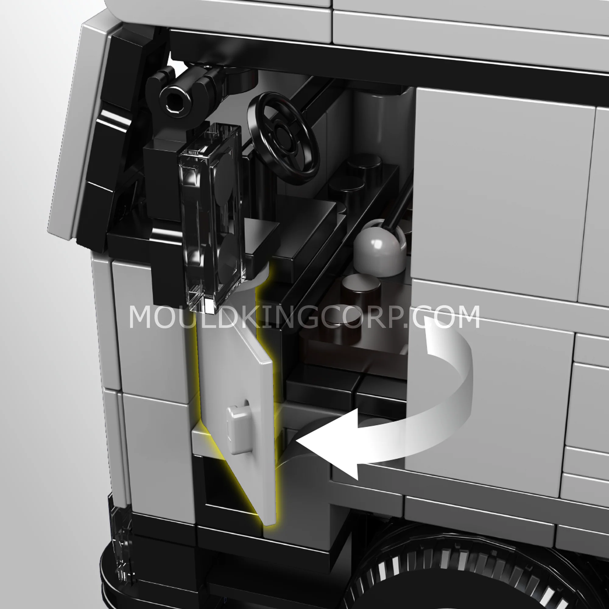 Mould King 24070 Container Truck Building Set | 548 Pcs - Image 3