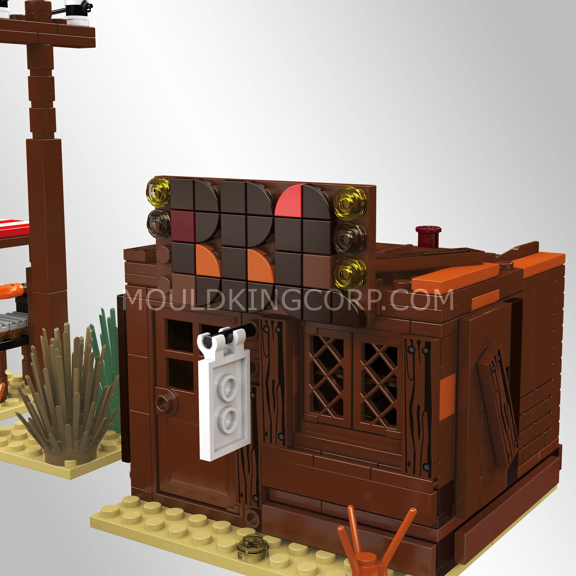 Mould King 24076 Wild West Market Building Set | 949 Pcs - Image 3