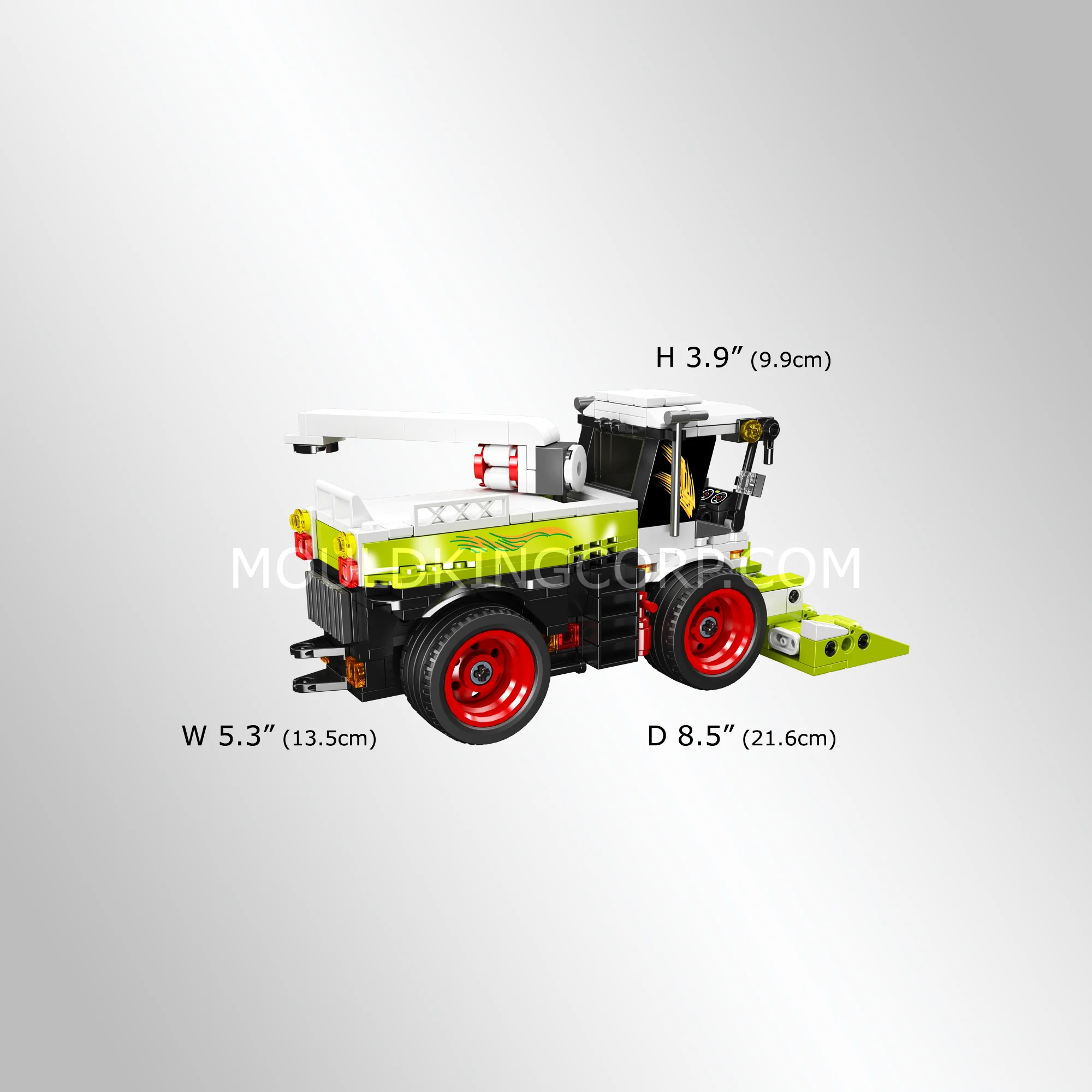 Mould King 24091 Mini Combine Harvester Building Set | 510 Pcs - Image 5