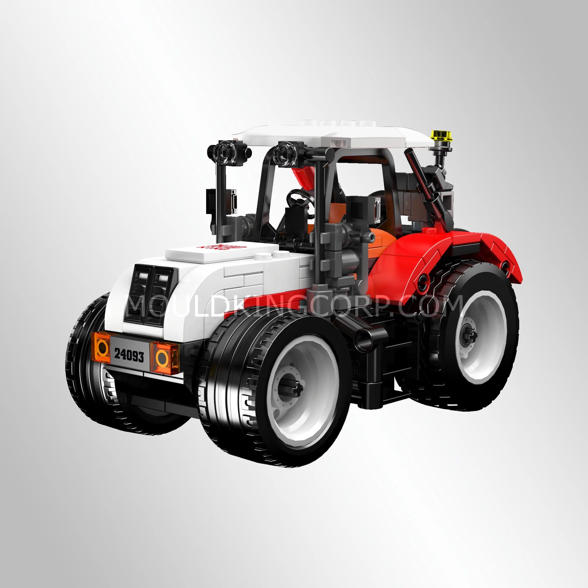 Mould King 24093 Wheel Loader & Agricultural Trailer Building Set | 504 Pcs - Image 2
