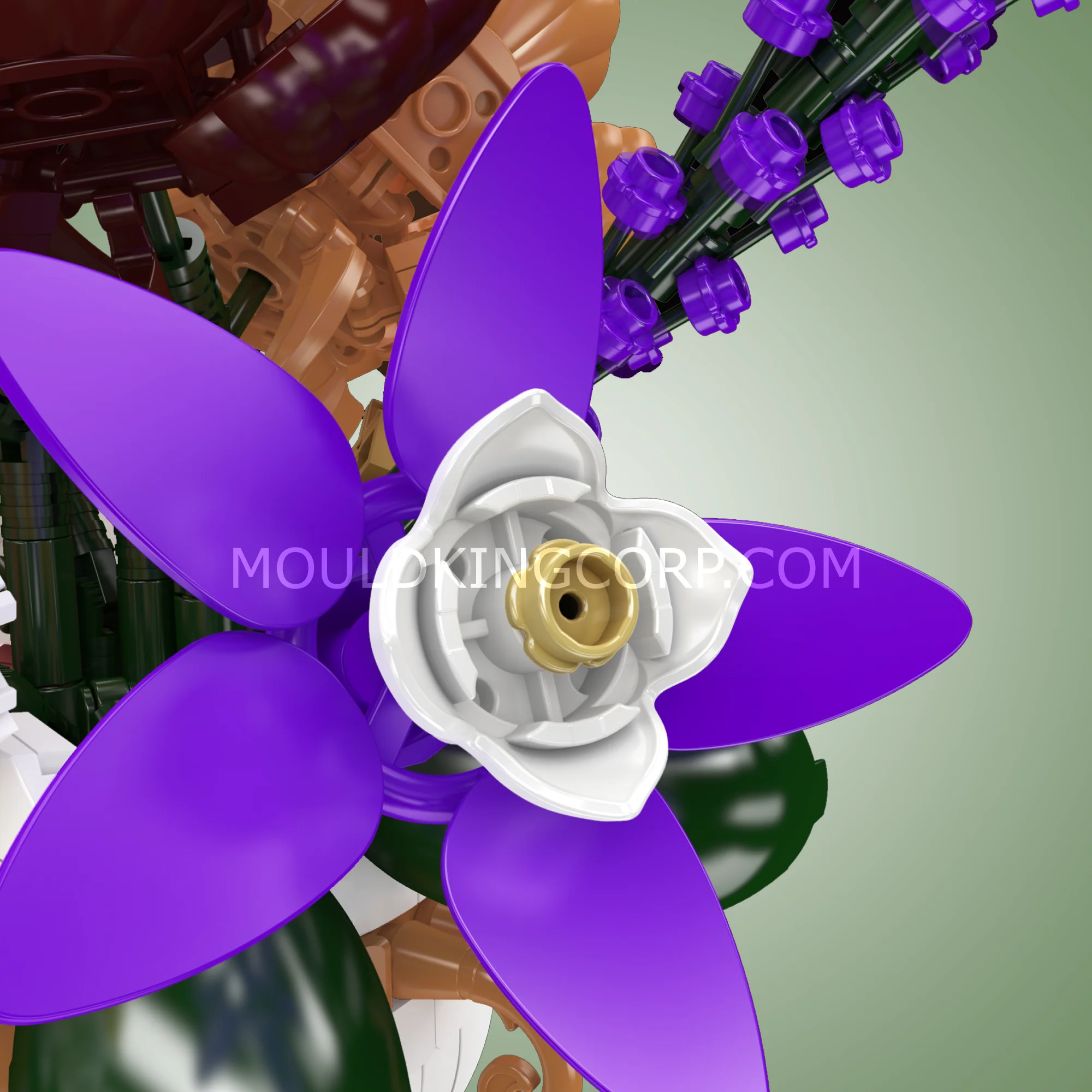 Mould King 24098 Everlasting Floral Art Building Set | 903 Pcs - Image 4