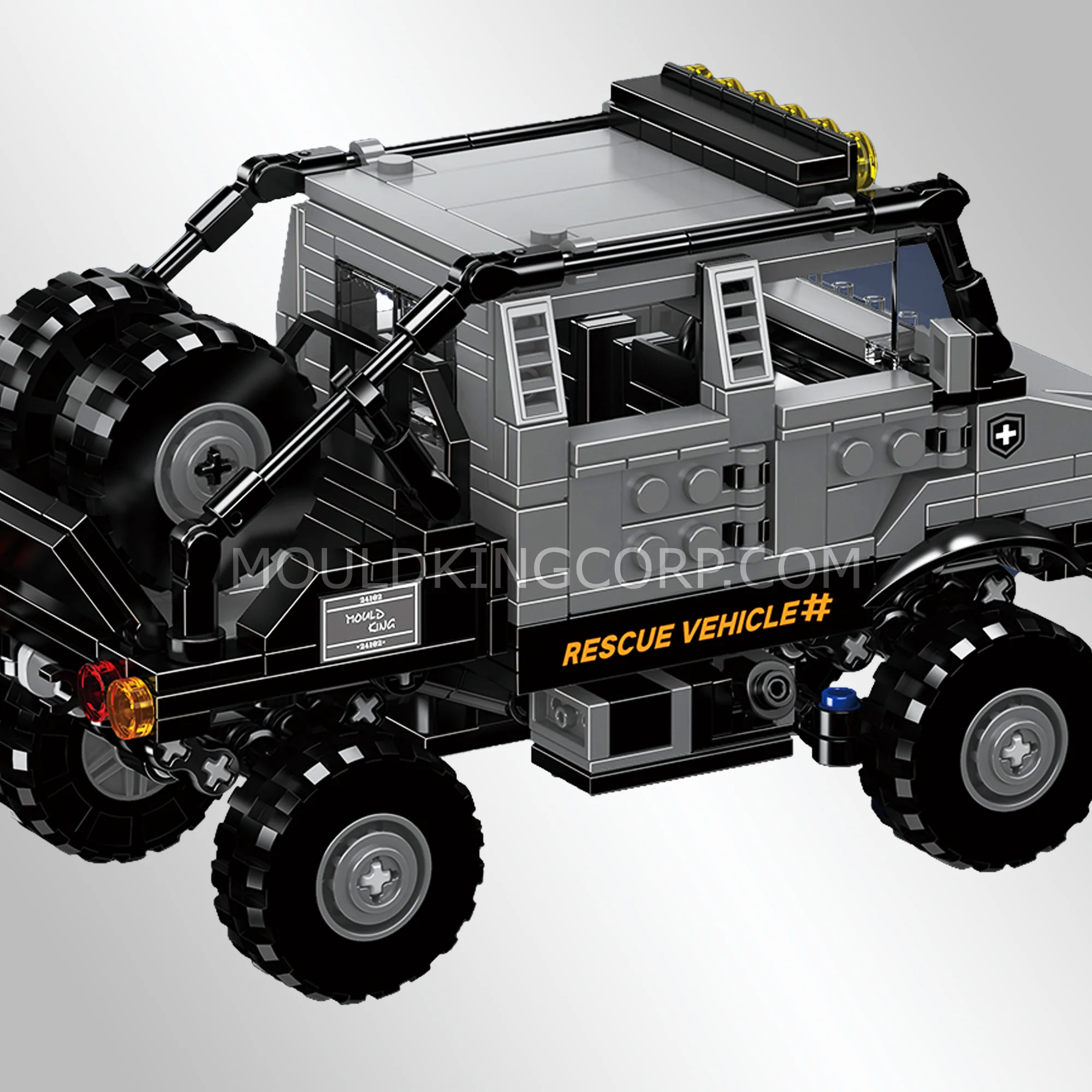 Mould King 24102 Rescue Vehicle Building Set | 510 Pcs - Image 4