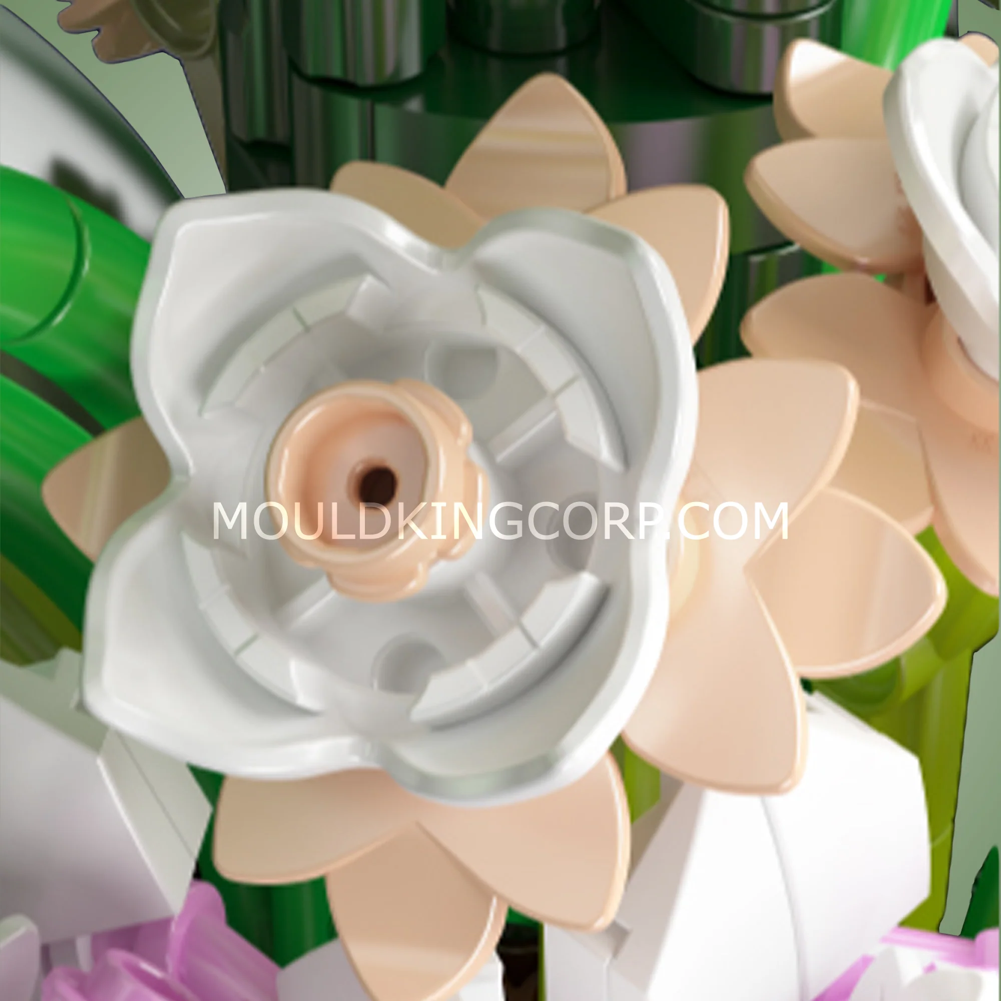 Mould King 24108 Orchid Bonsai Building Block Set | 1,014 Pcs - Image 2