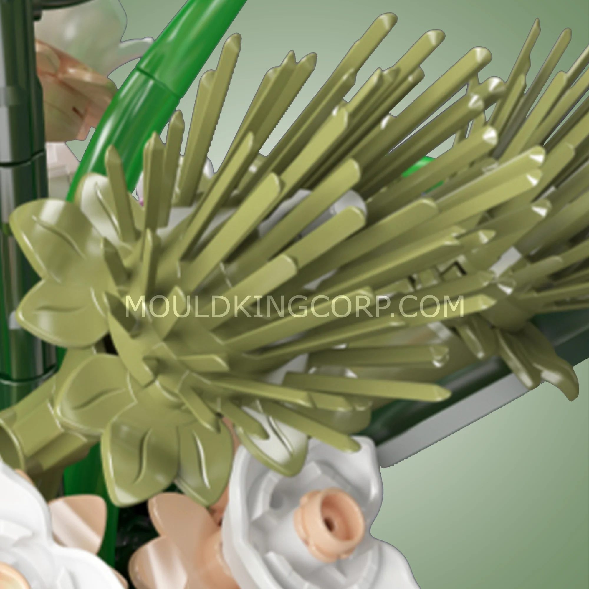 Mould King 24108 Orchid Bonsai Building Block Set | 1,014 Pcs - Image 4