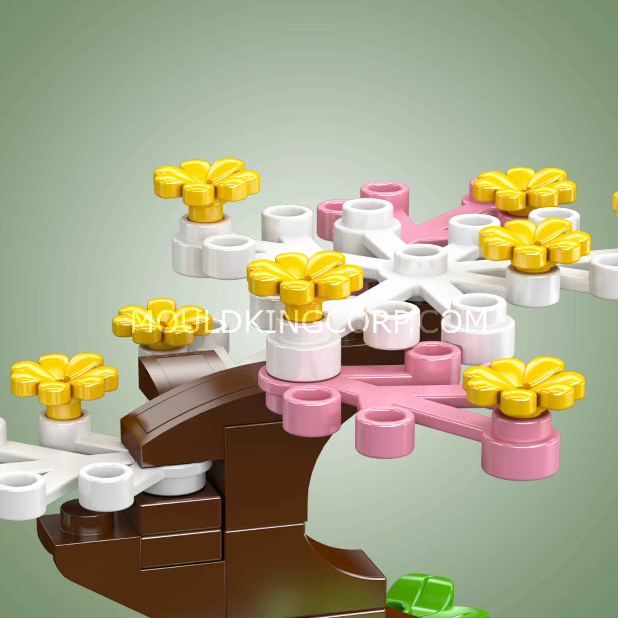 Mould King 24114 Mini Potted Flower Building Set | 227 Pcs - Image 3
