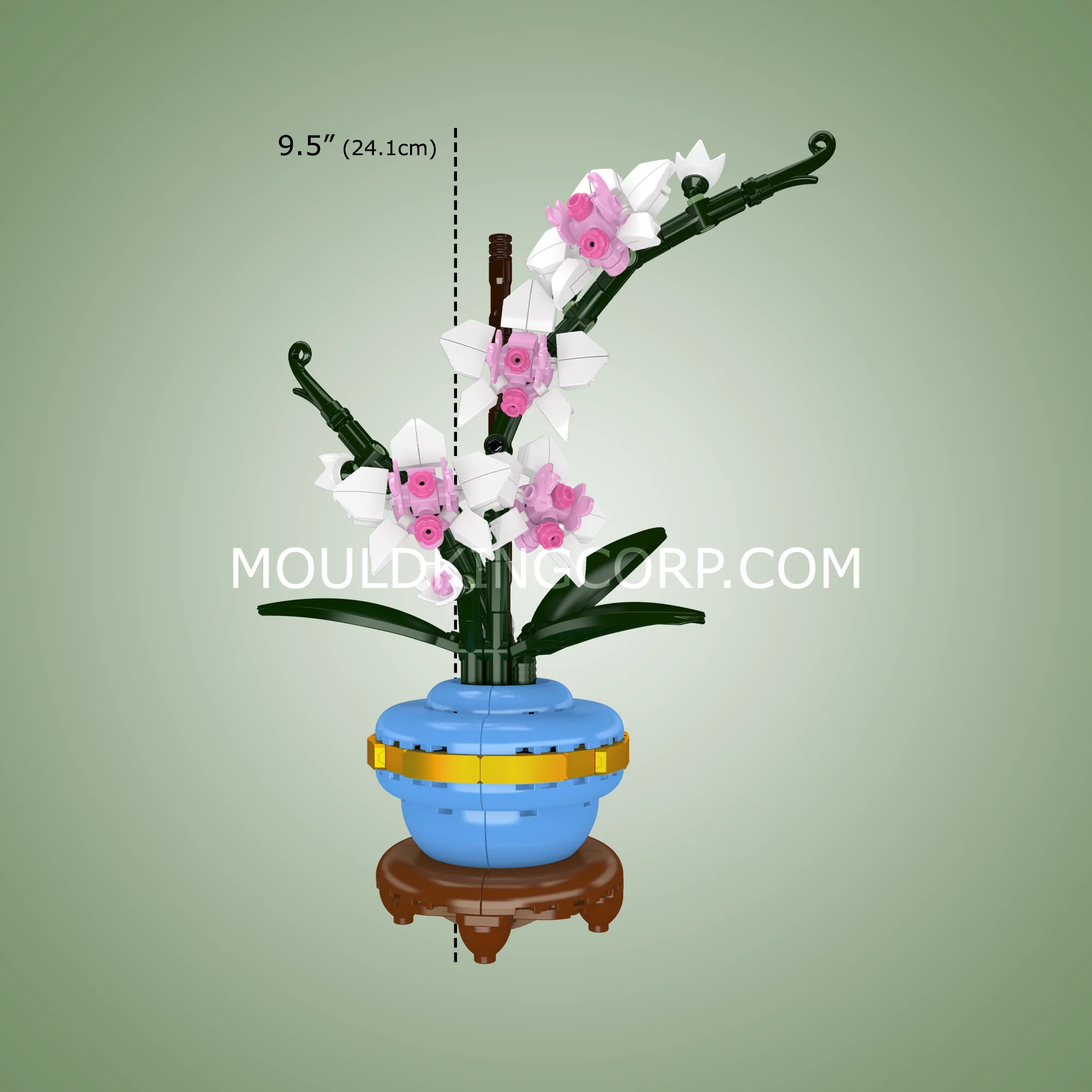 Mould King 24119 Orchid Botanical Building Set | 386 Pcs - Image 6