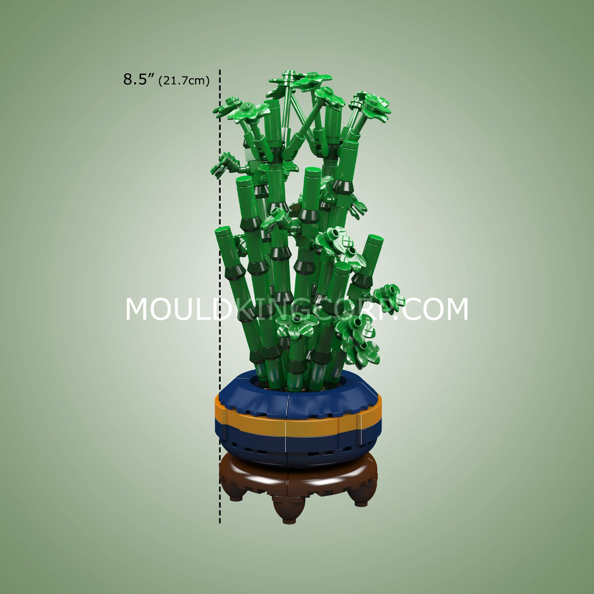 Mould King 24121 Bamboo Bonsai Building Set | 375 Pcs - Image 6