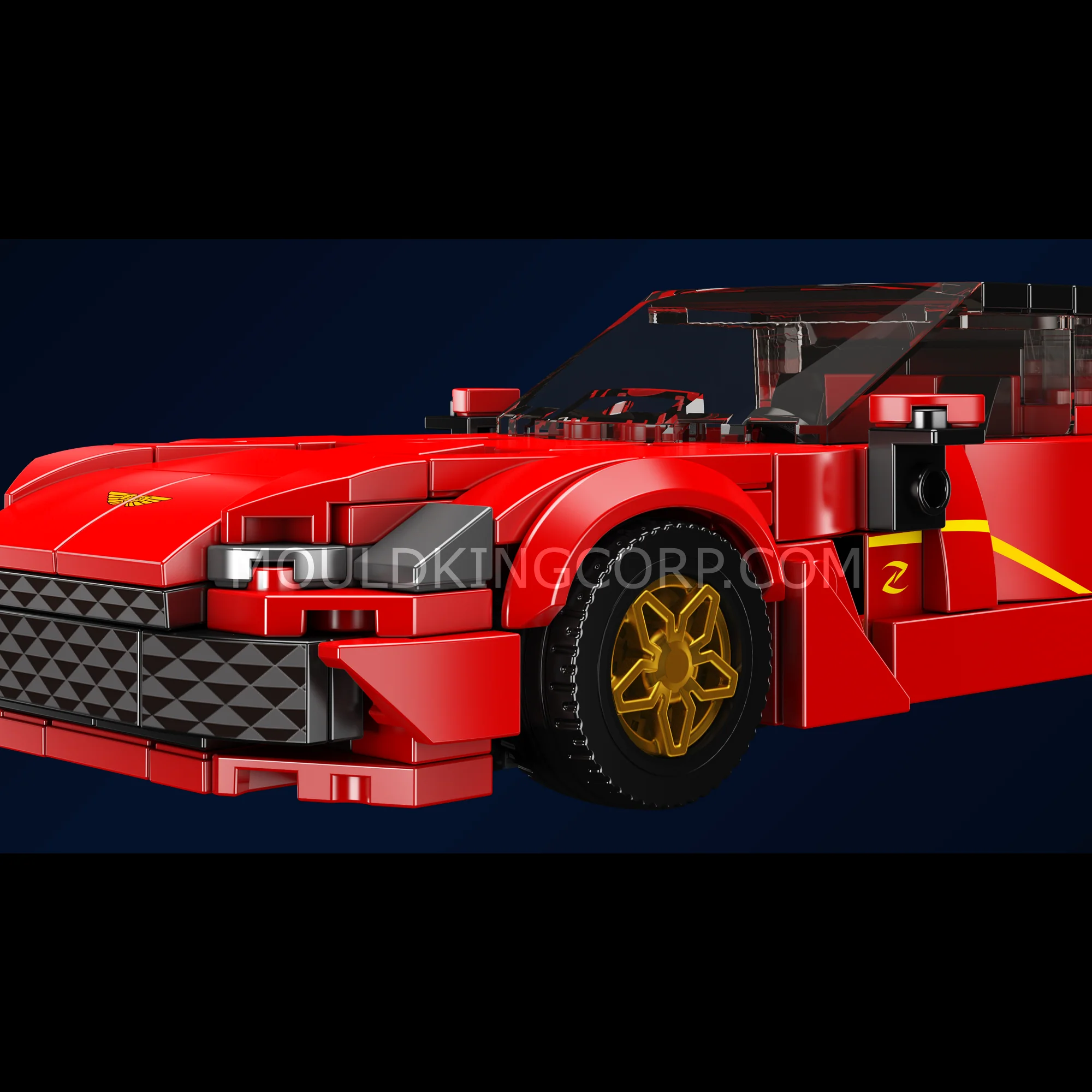 Mould King 27063 Aston DBS Coupe Car Building Set | 354 Pcs - Image 3