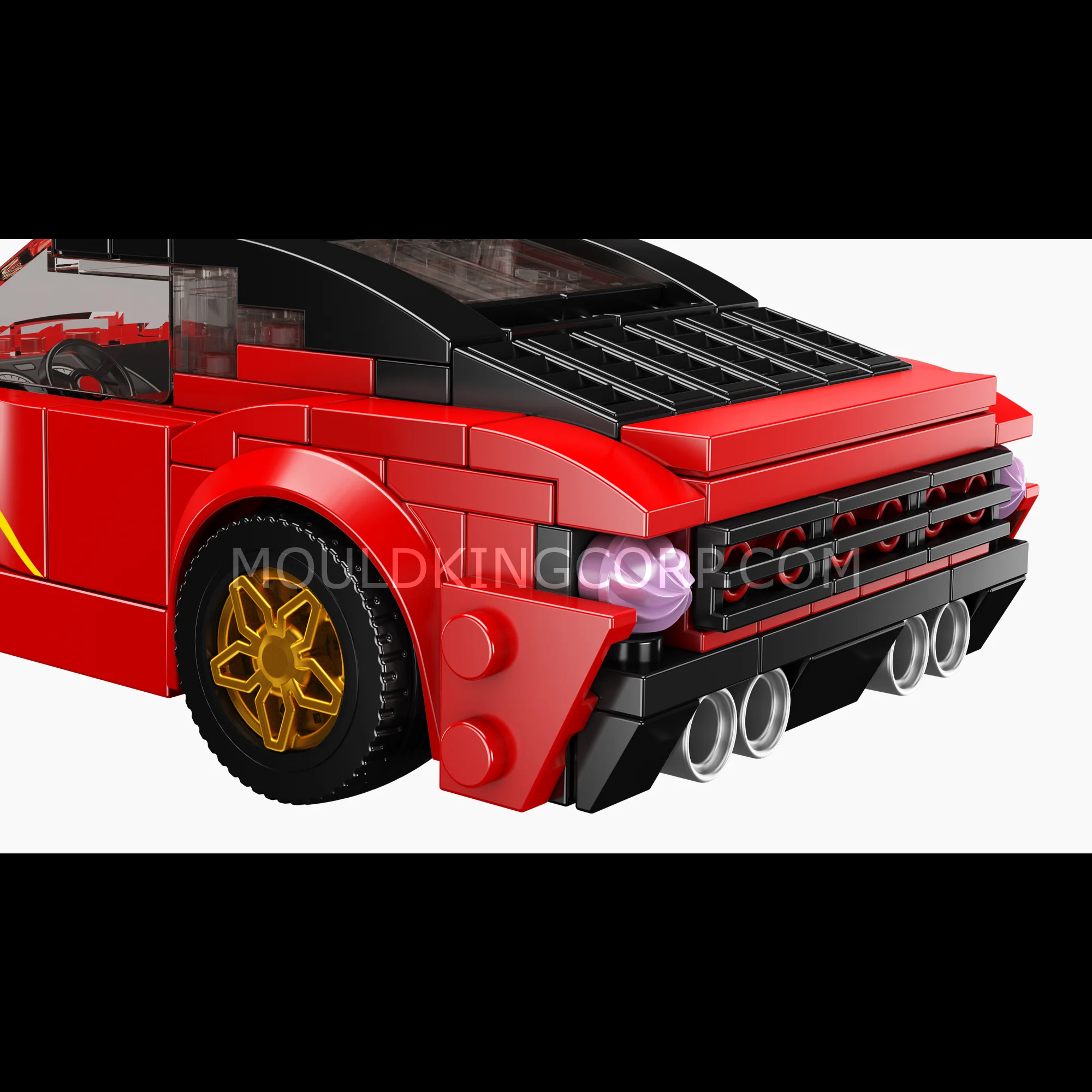 Mould King 27063 Aston DBS Coupe Car Building Set | 354 Pcs - Image 5