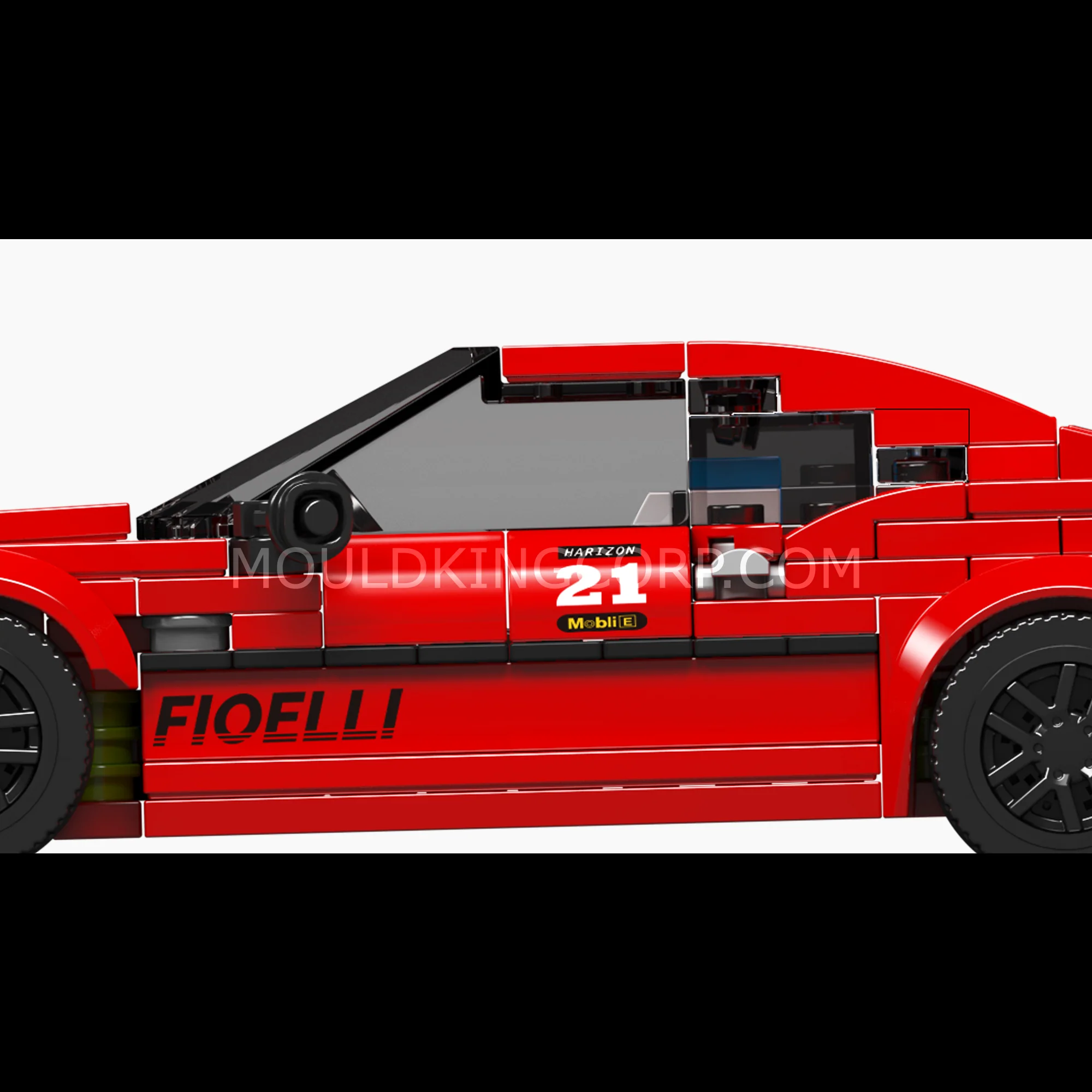 Mould King 27072 M8 Race Car Model Building Set | 481 Pcs - Image 4