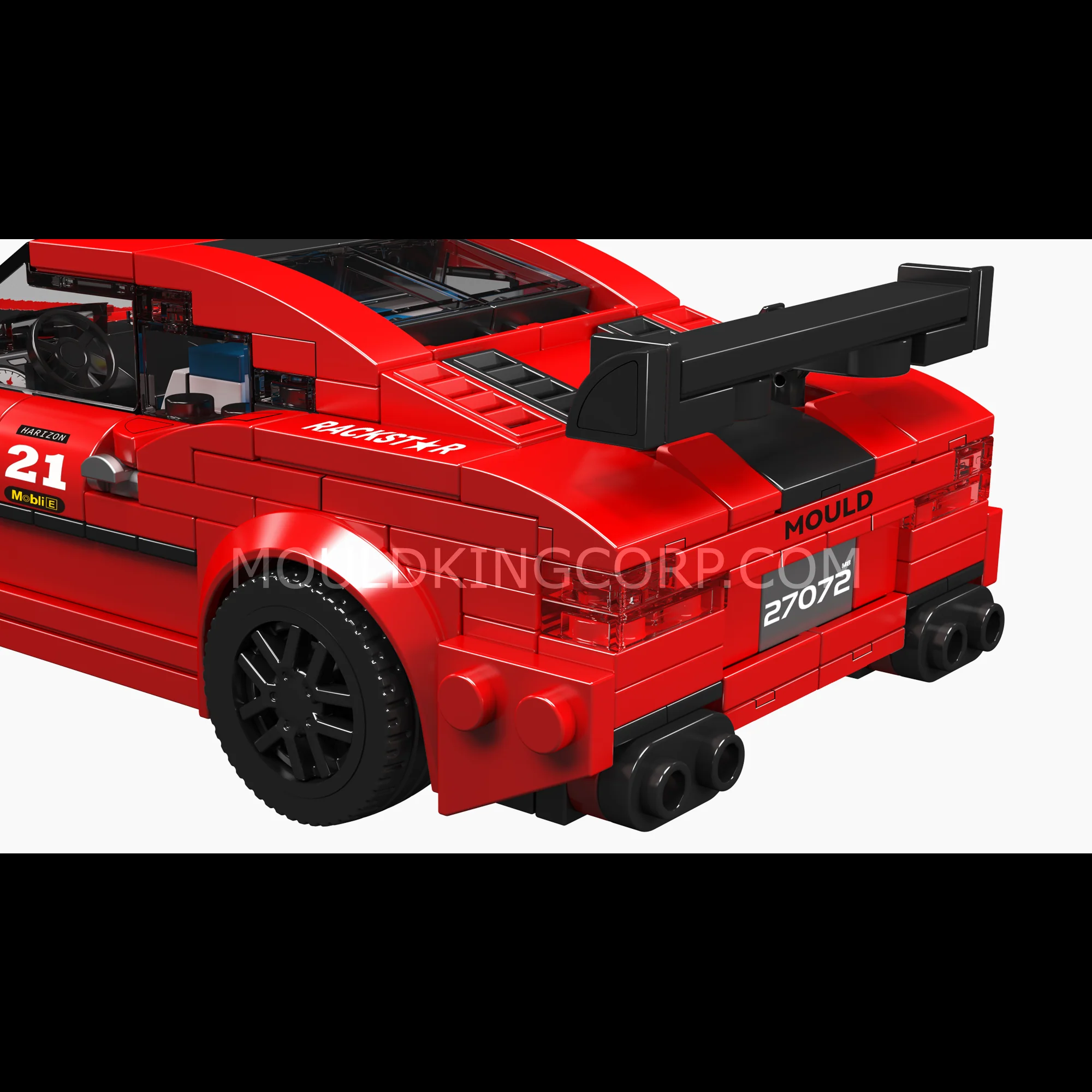 Mould King 27072 M8 Race Car Model Building Set | 481 Pcs - Image 5