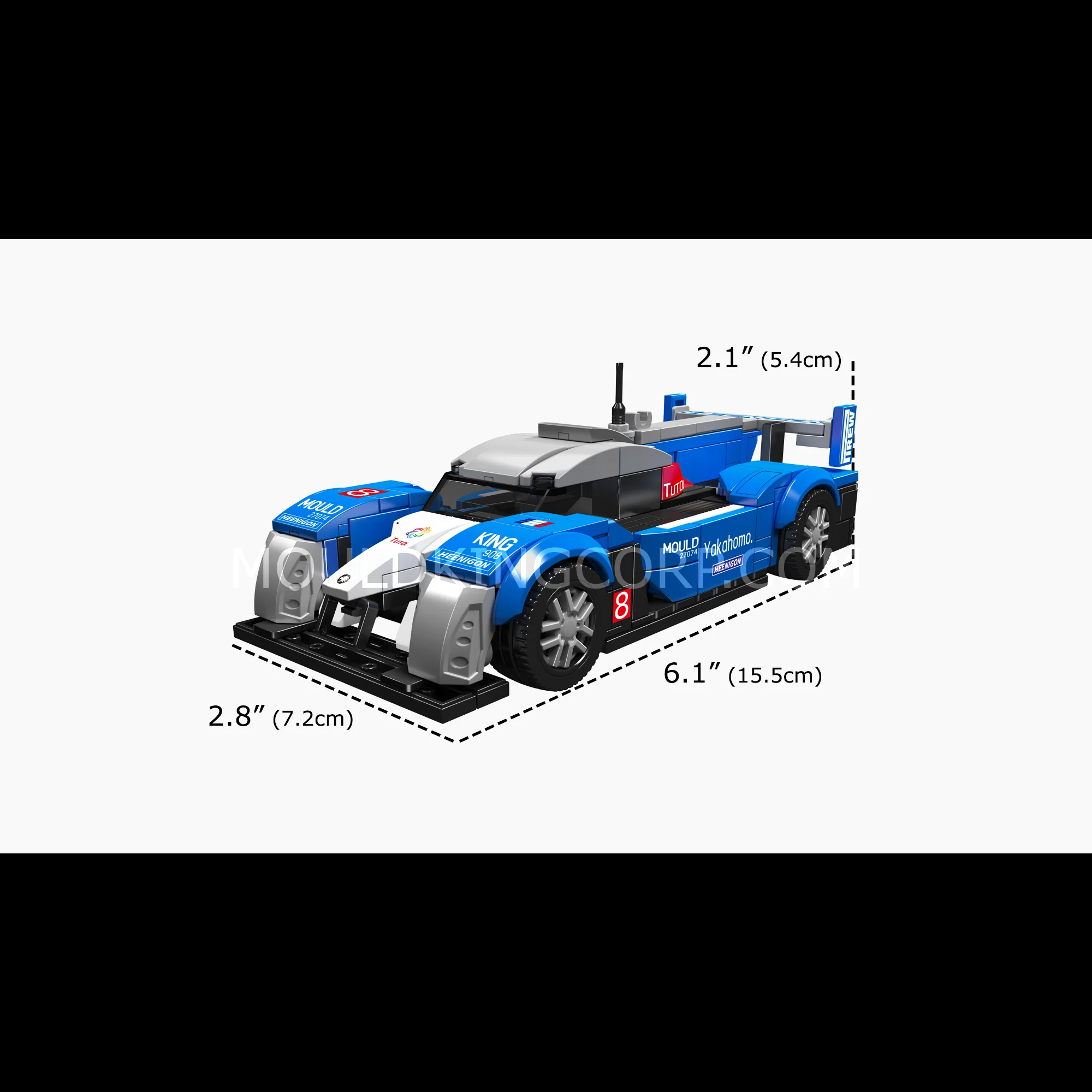 Mould King 27074 PG 908 RC Model Building Set | 353 Pcs - Image 6