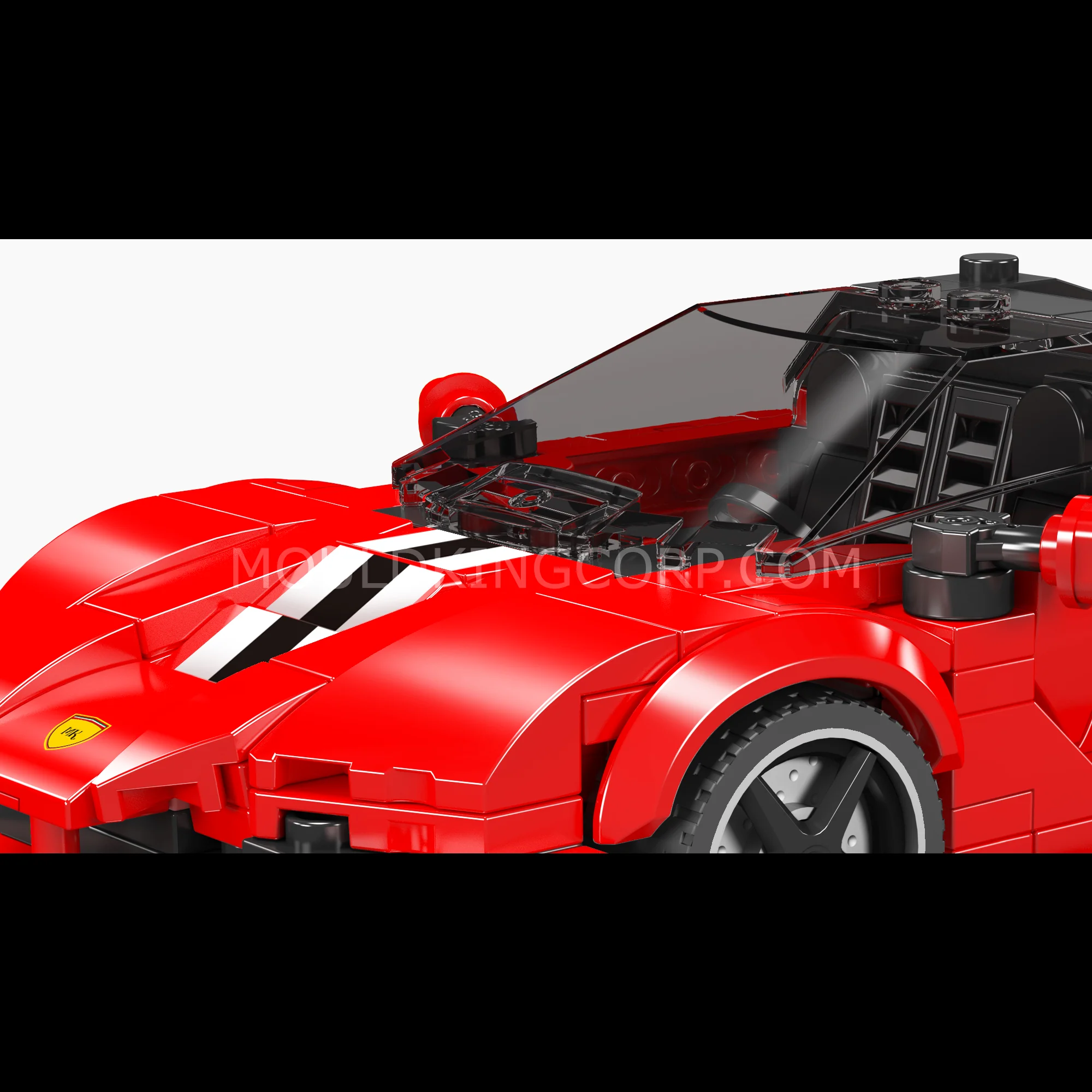 Mould King 27075 Laferrari Car Model Building Set | 374 Pcs - Image 4