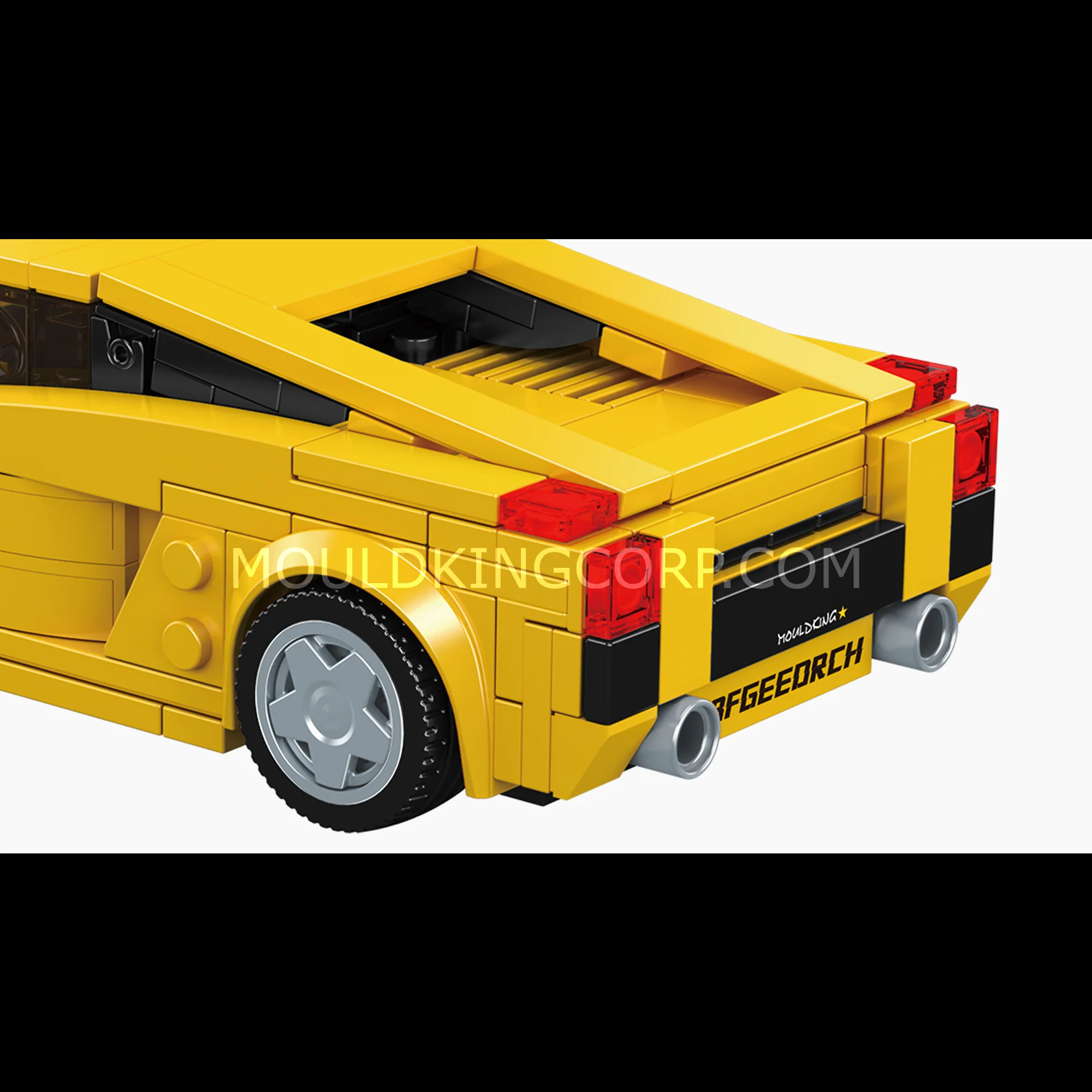 Mould King 27076 Lambo Gallardo Car Model Building Set | 342 Pcs - Image 6