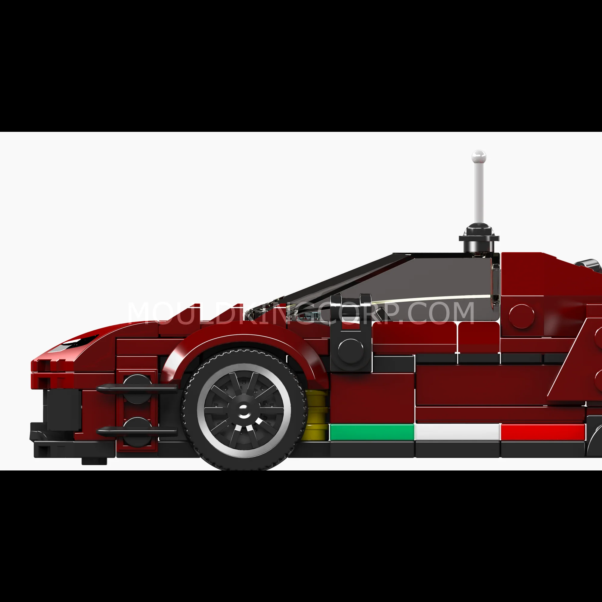 Mould King 27087 F296 GT3 Supercar Model Building Set | 416 Pcs - Image 4