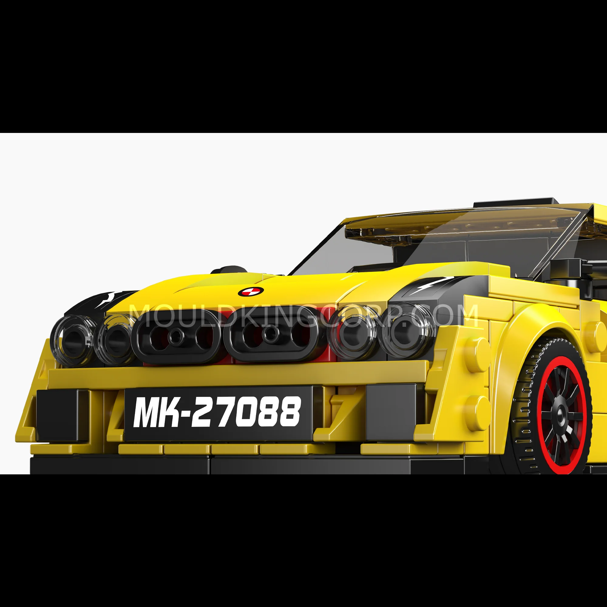 Mould King 27088 EVO38 Rally Car Model Building Set | 466 Pcs - Image 3