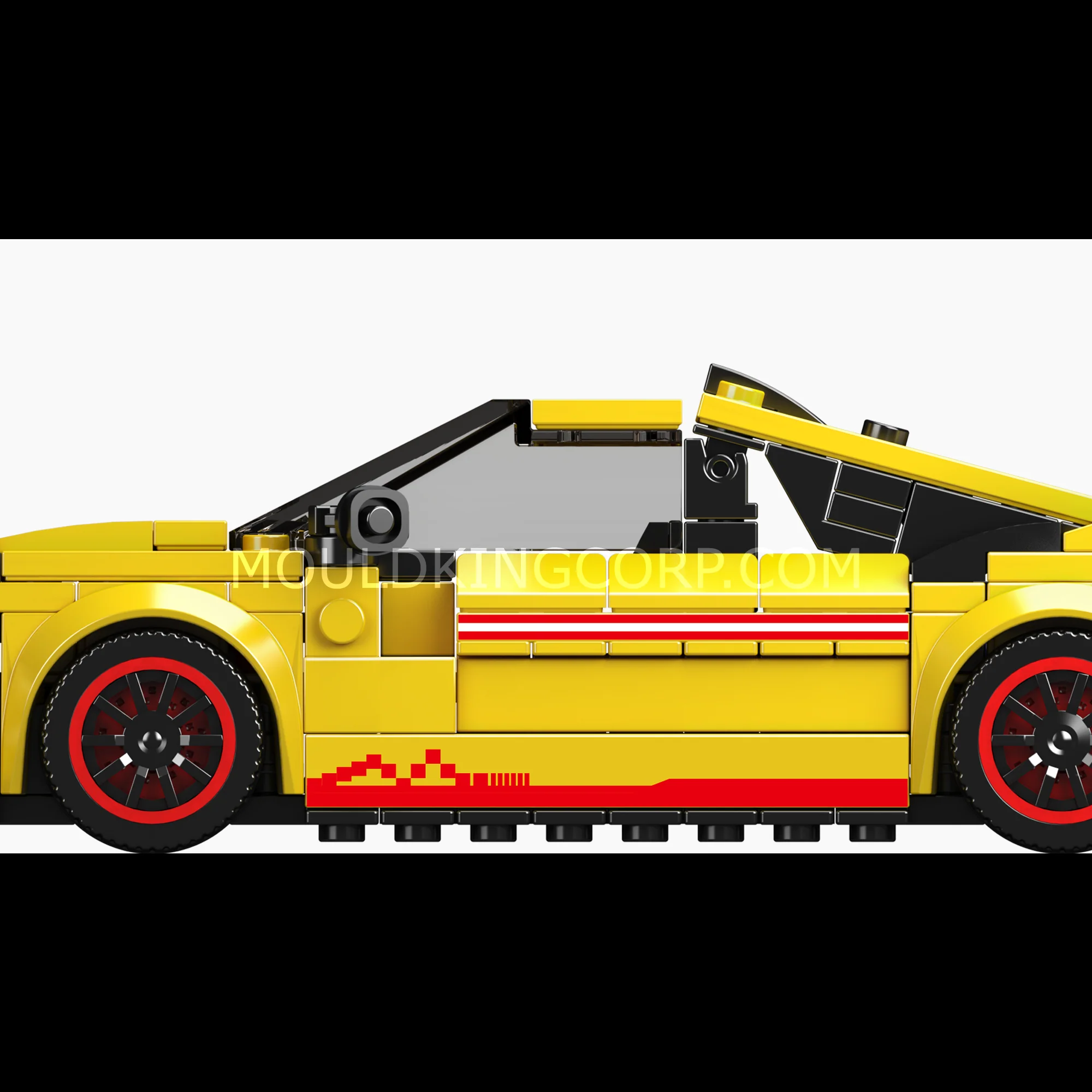 Mould King 27088 EVO38 Rally Car Model Building Set | 466 Pcs - Image 4