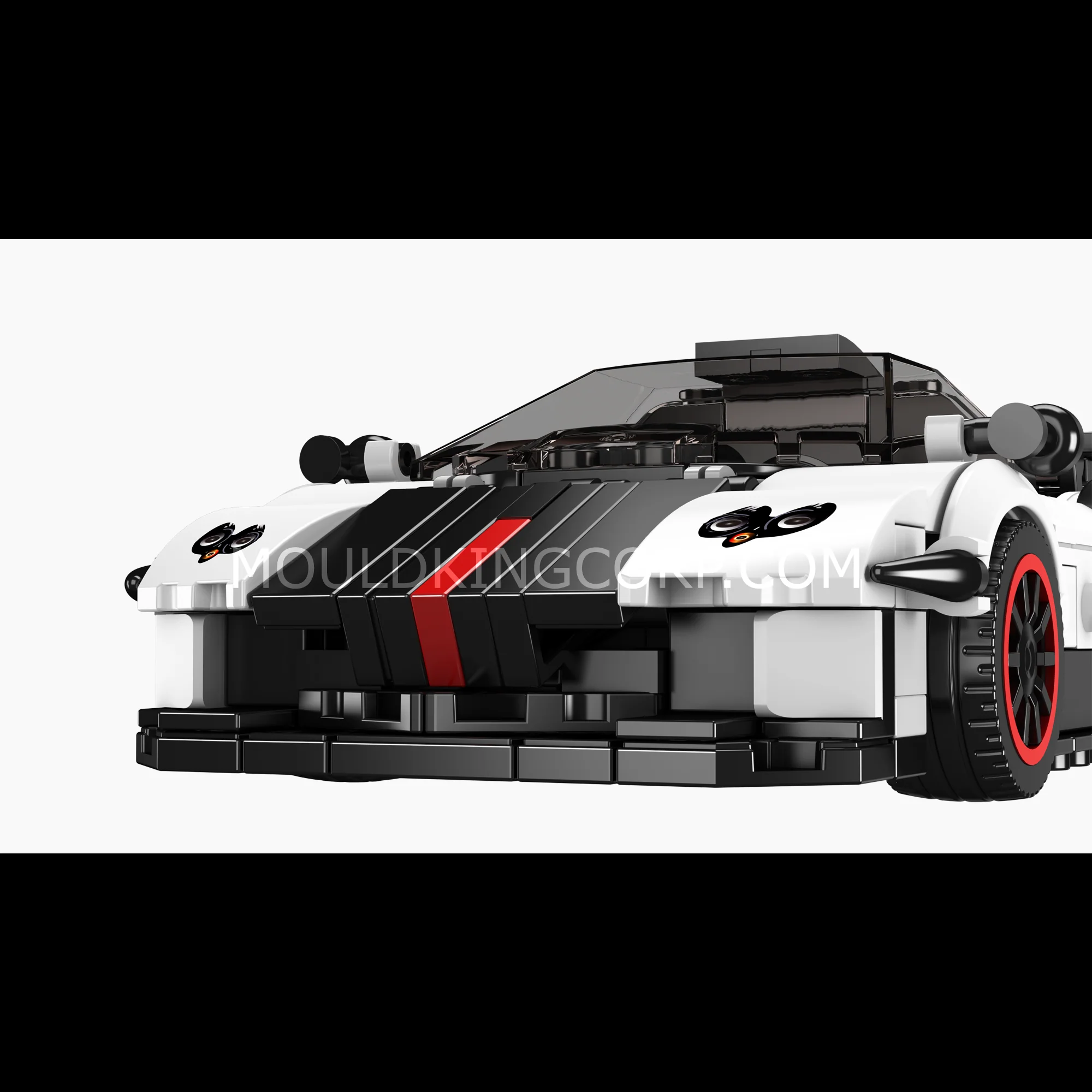 Mould King 27093 Zonda Cinque Supercar Building Set | 383 Pcs - Image 4