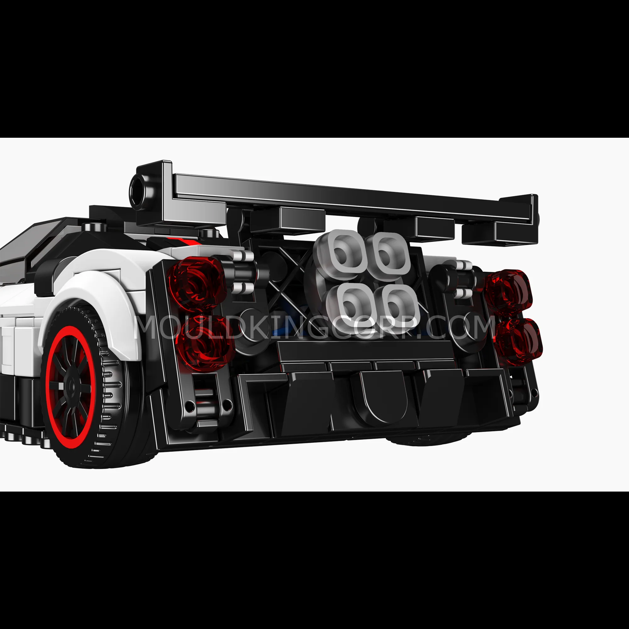 Mould King 27093 Zonda Cinque Supercar Building Set | 383 Pcs - Image 5