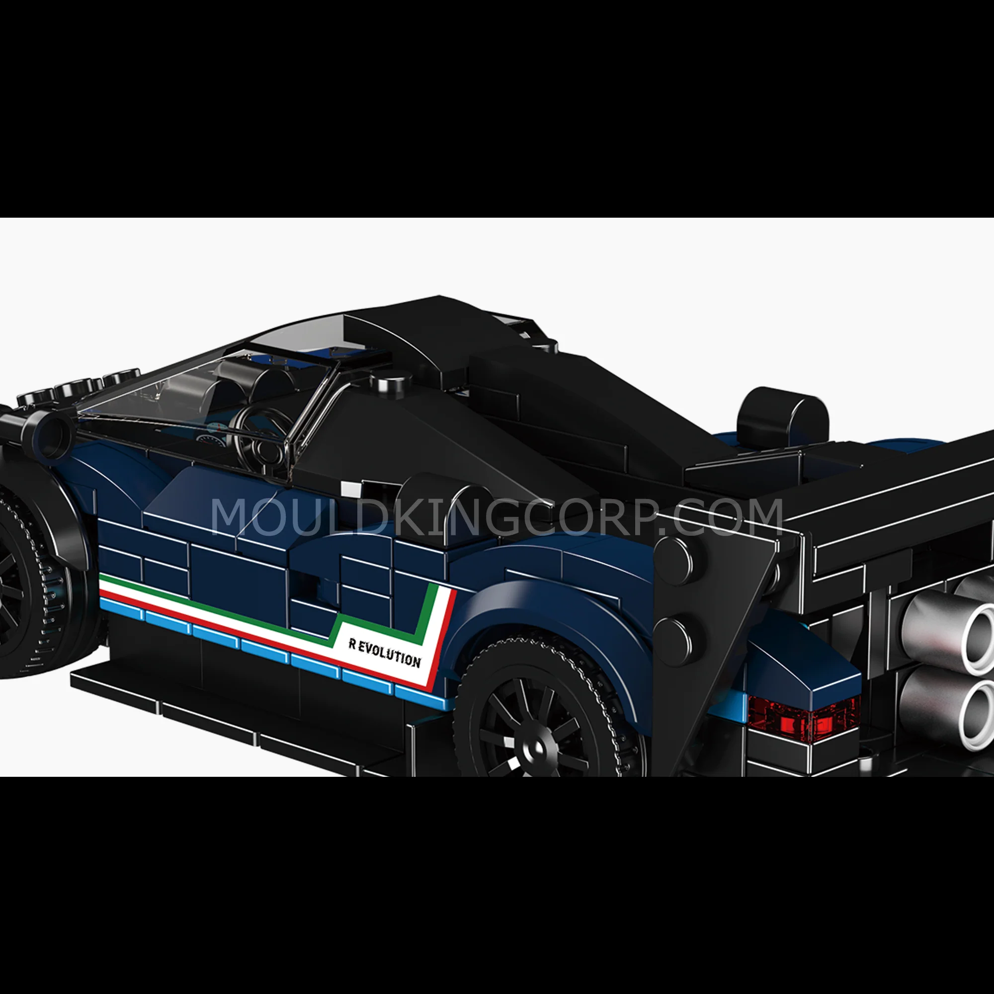 Mould King 27094 Zonda R Evo Supercar Building Set | 447 Pcs - Image 2