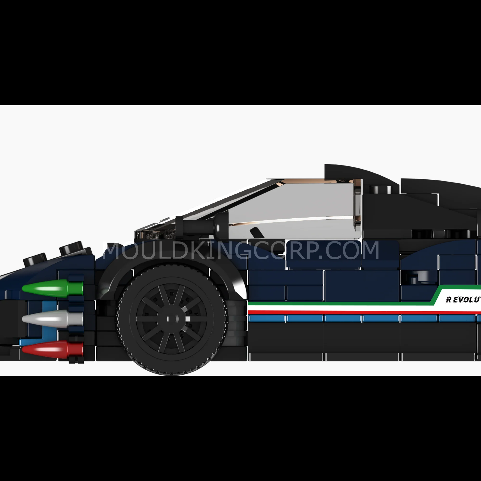 Mould King 27094 Zonda R Evo Supercar Building Set | 447 Pcs - Image 3