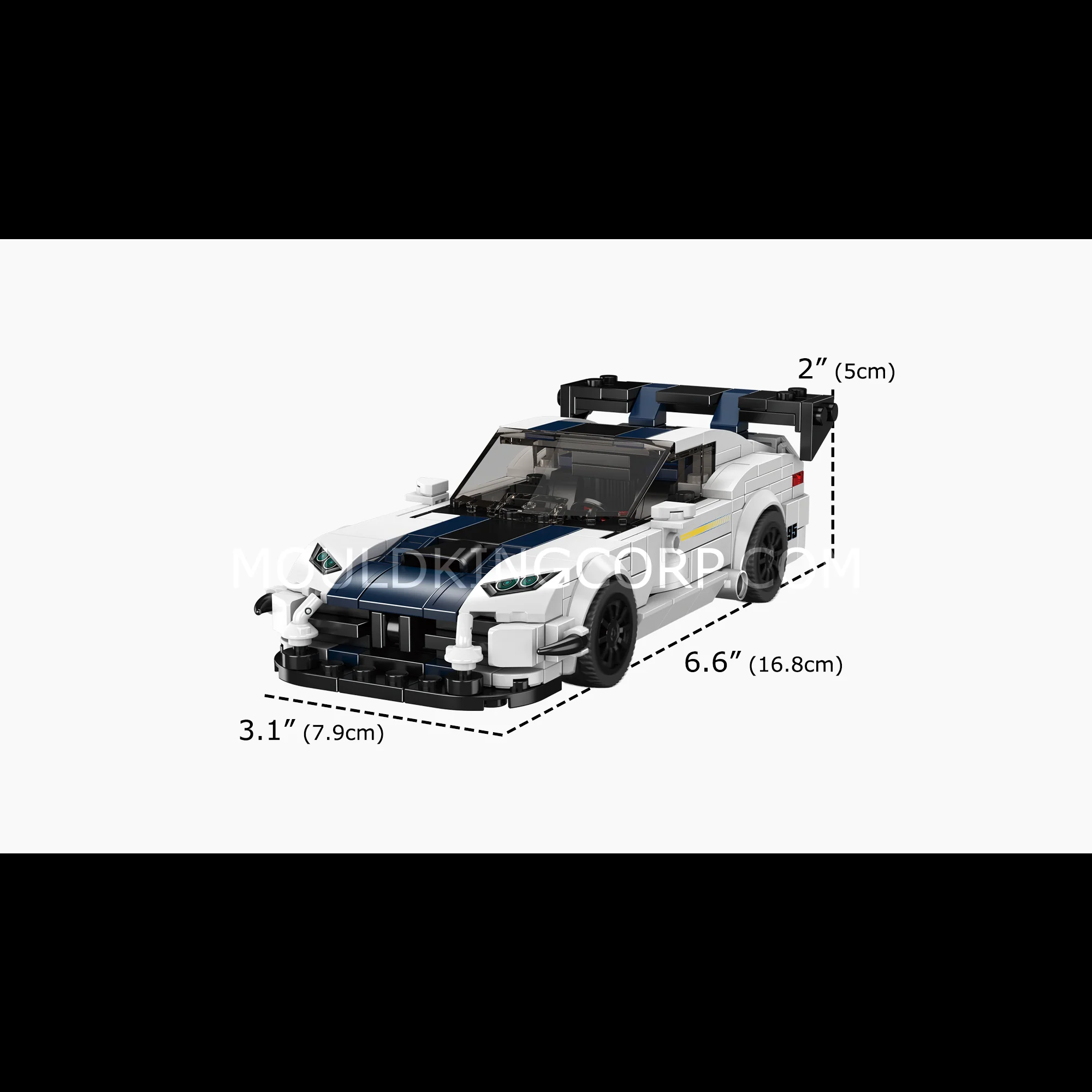 Mould King 27095 Viper ACR Supercar Building Set | 432 Pcs - Image 6