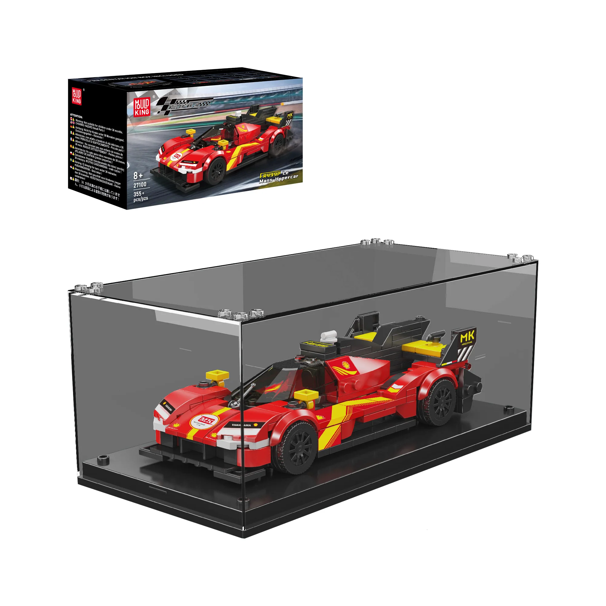 Mould King 27100 FR499P Le Mans Hypercare Building Block Set | 355 Pcs