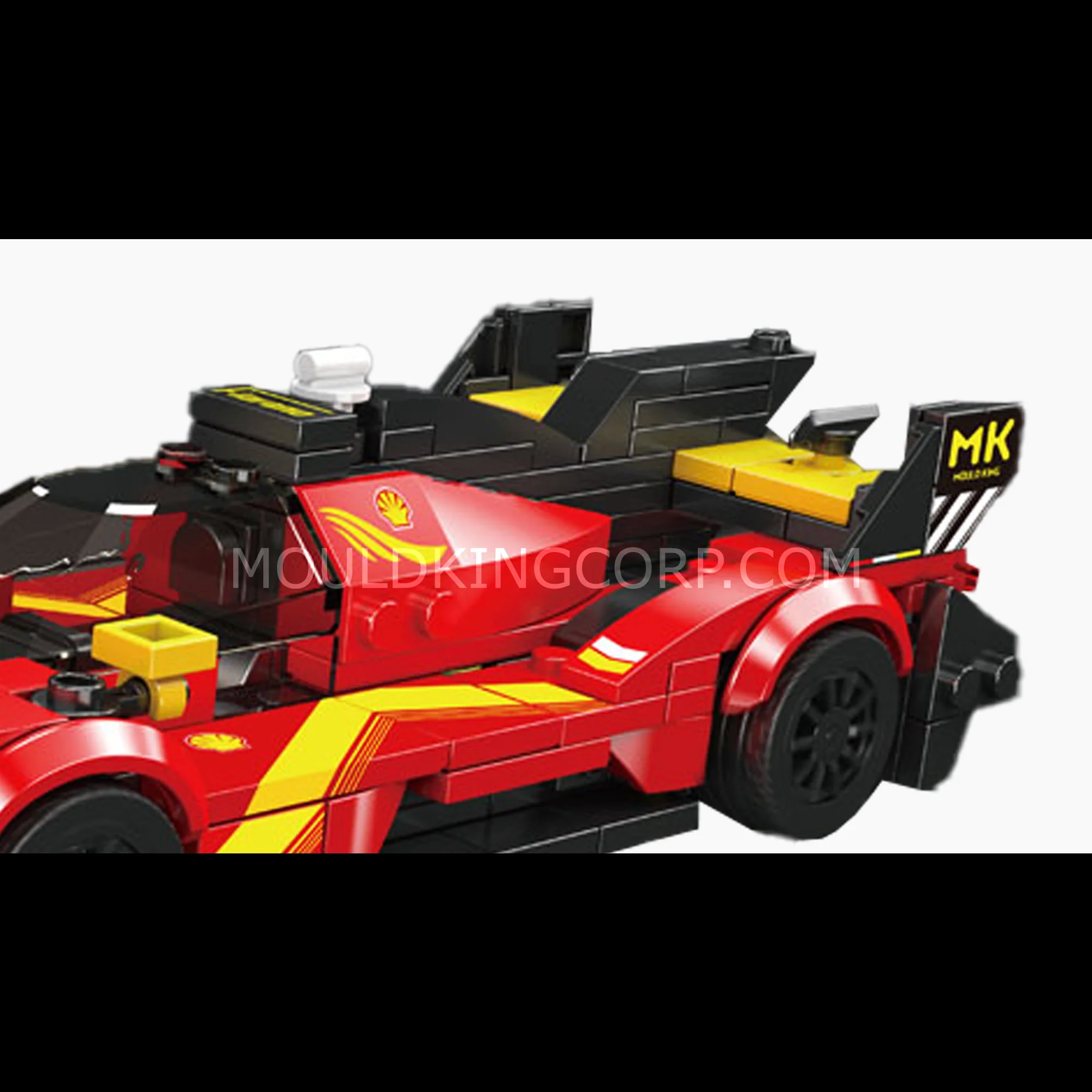 Mould King 27100 FR499P Le Mans Hypercare Building Block Set | 355 Pcs - Image 3