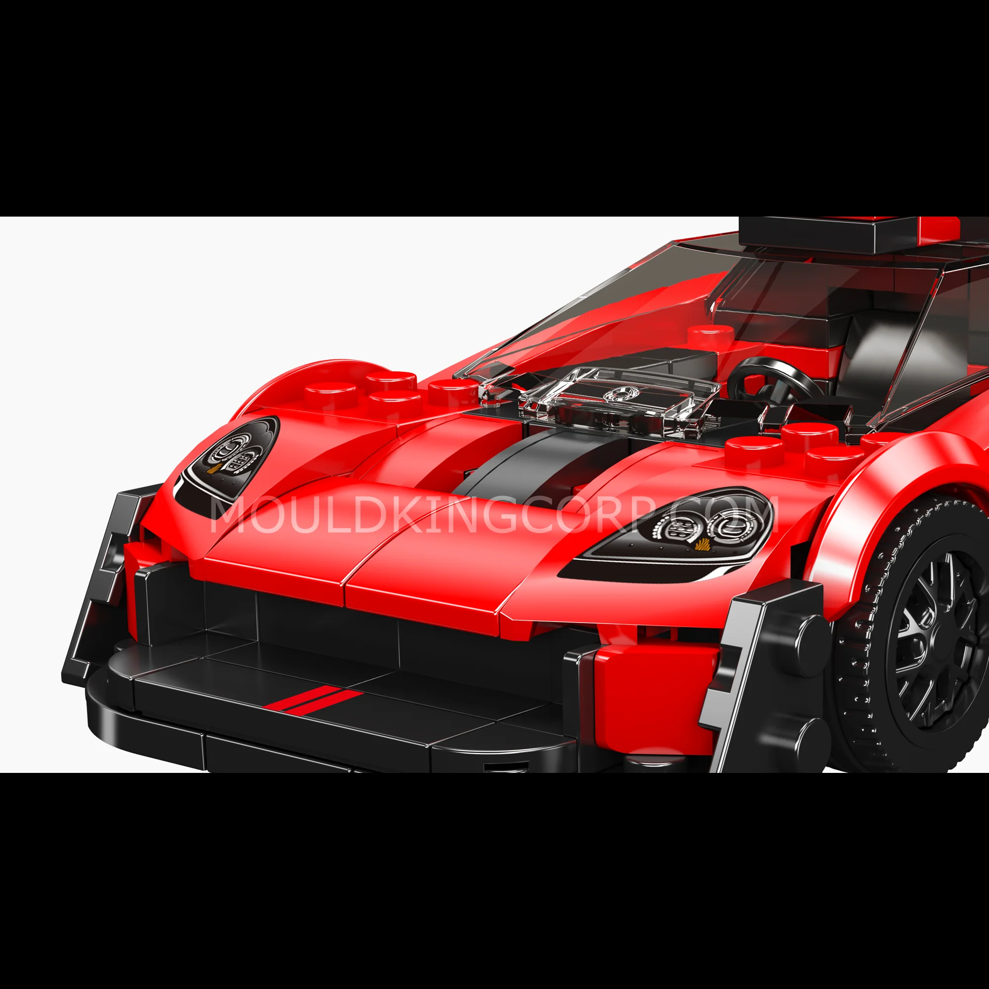 Mould King 27106 T.50s Supercar Model Building Set | 333 Pcs - Image 3