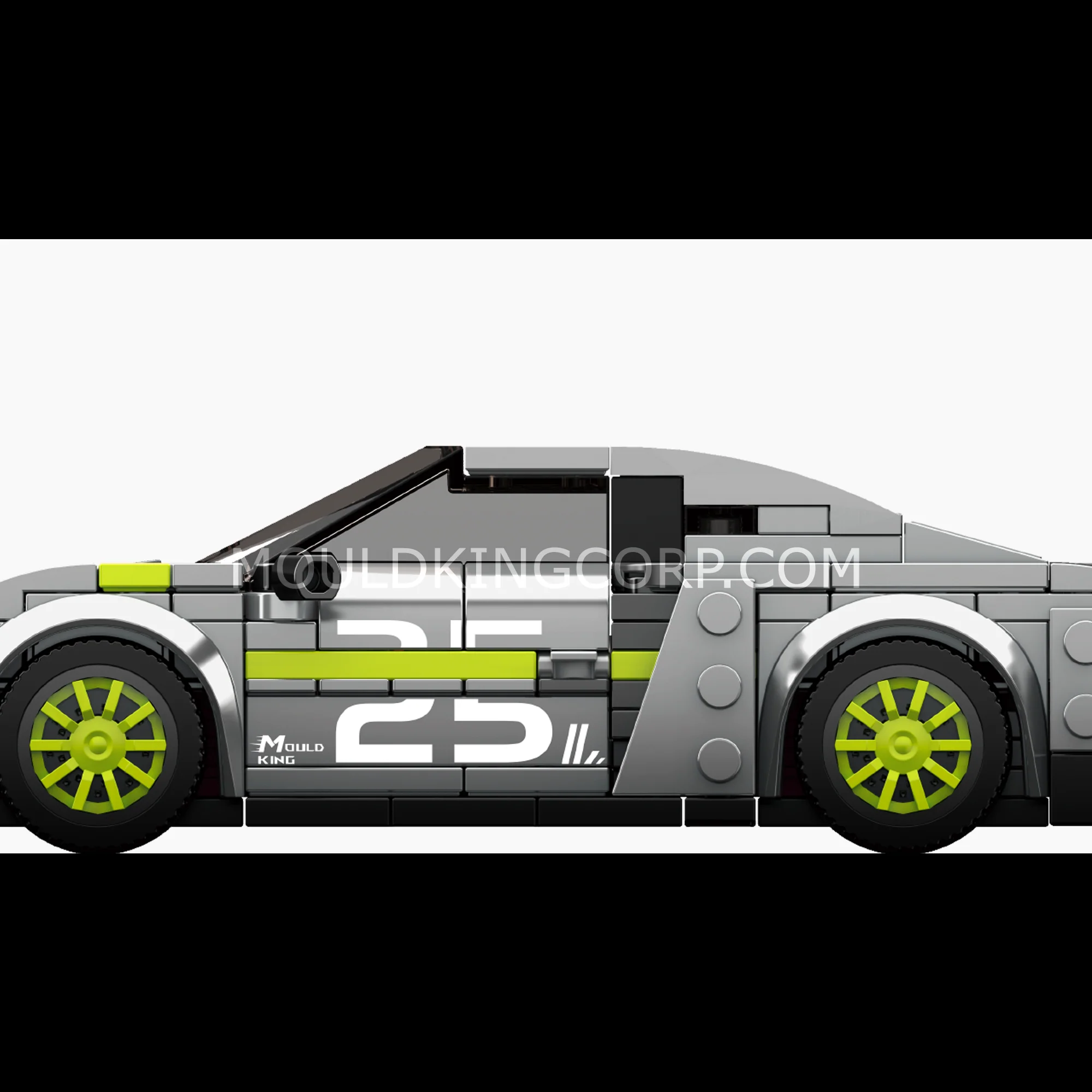Mould King 27116 911 GTZ R5 Car Model Building Set | 435 Pcs - Image 4