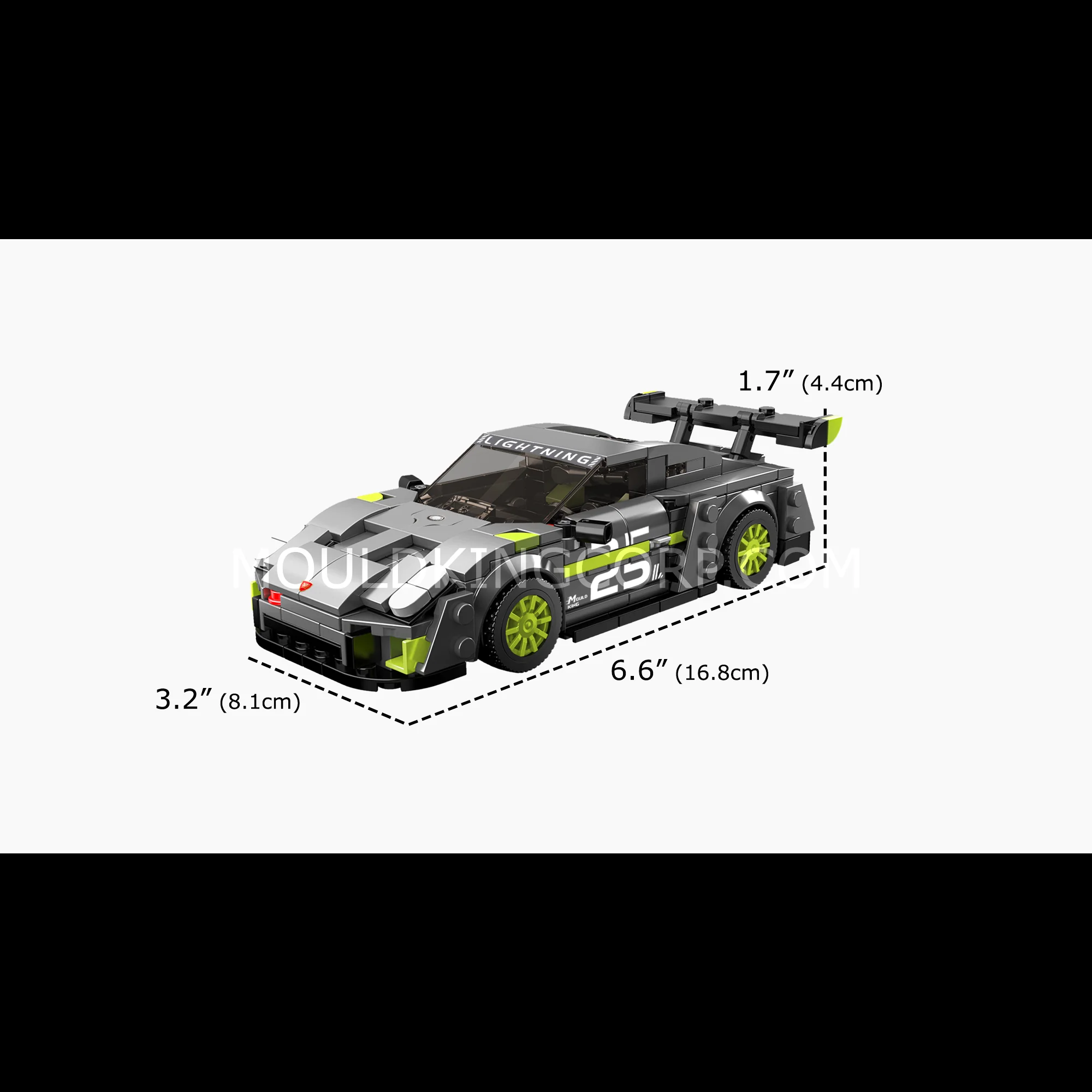Mould King 27116 911 GTZ R5 Car Model Building Set | 435 Pcs - Image 6