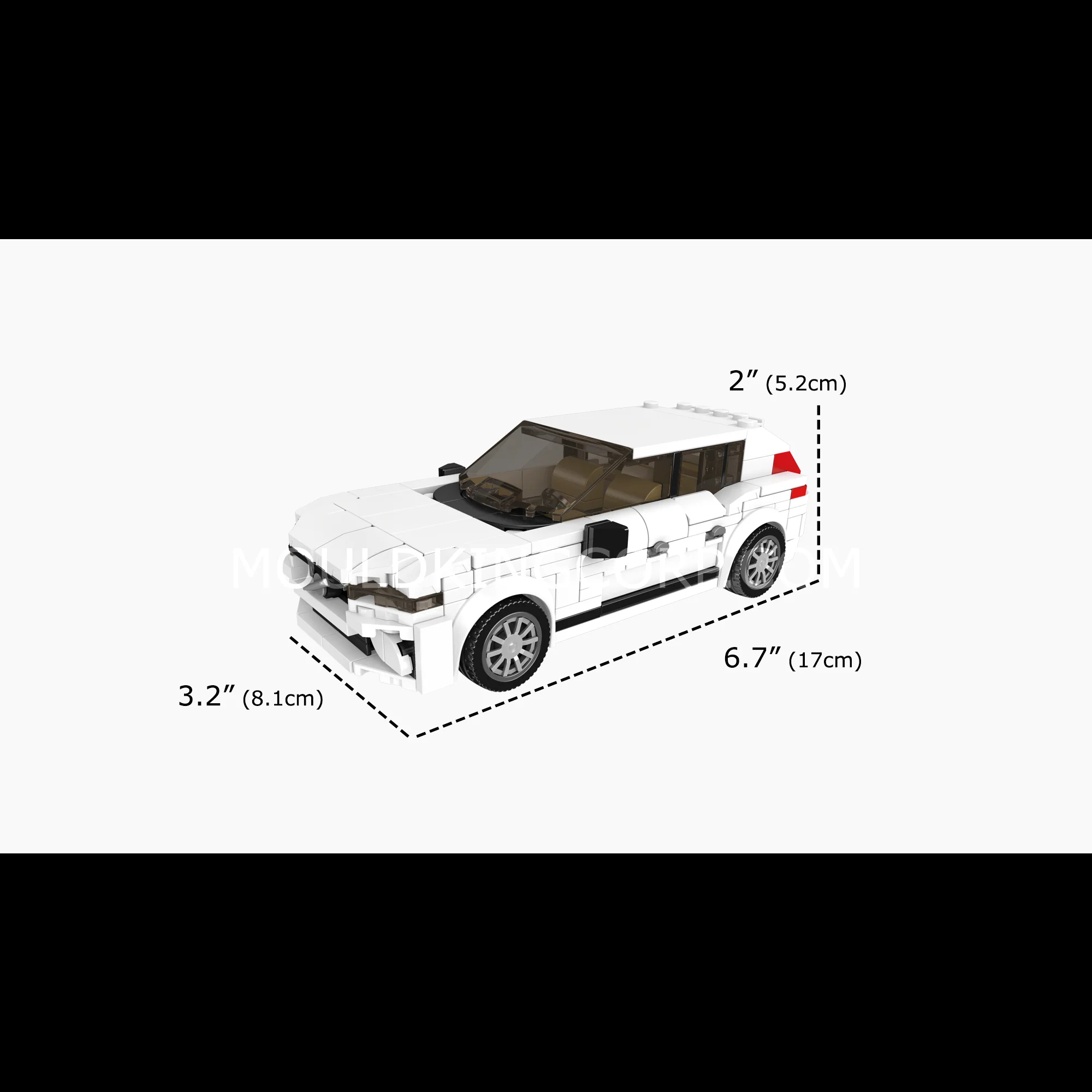 Mould King 27133 XC60 SUV Building Set | 380 Pcs - Image 6