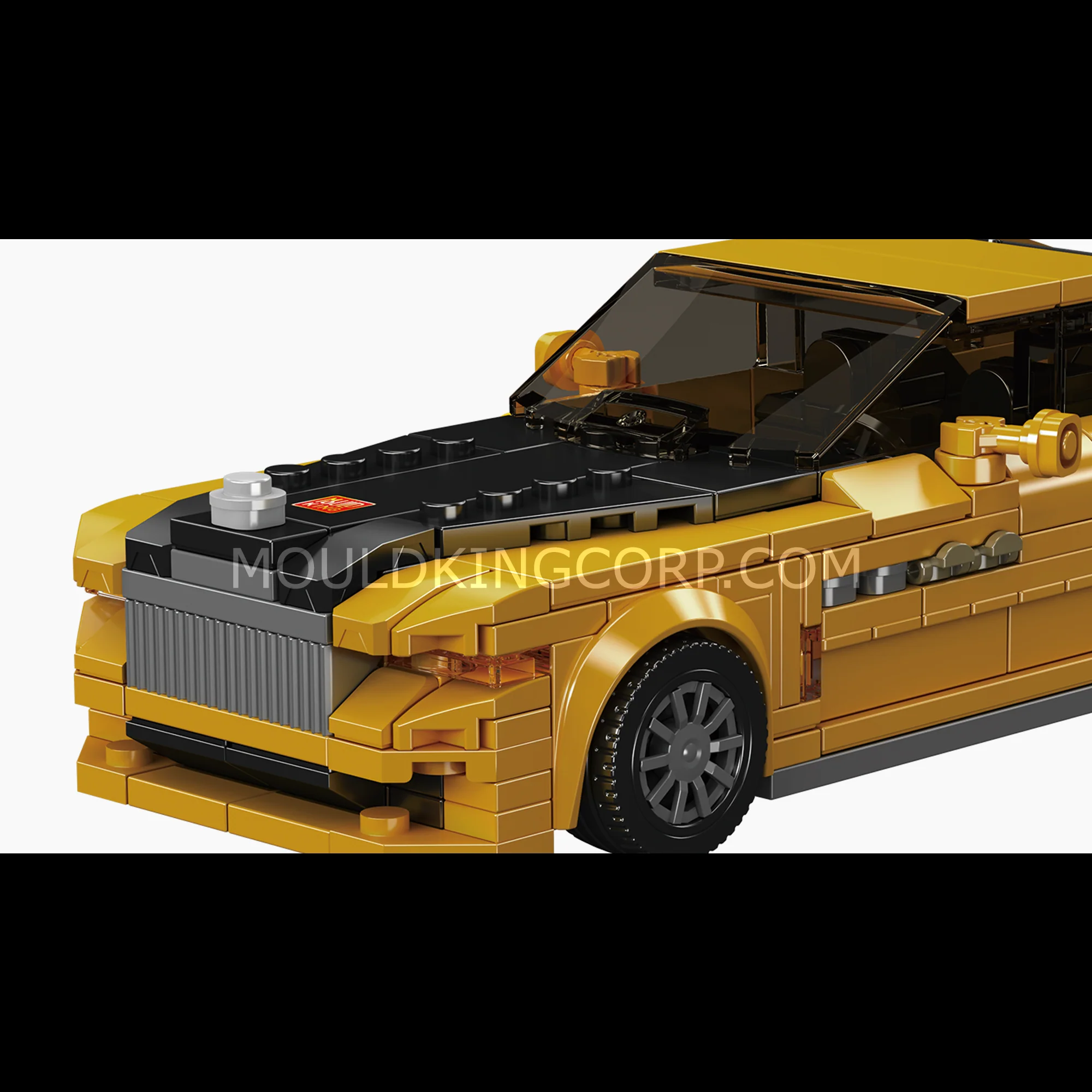 Mould King 27136 Spectre Electric Luxury Coupe Building Set | 398 Pcs - Image 3