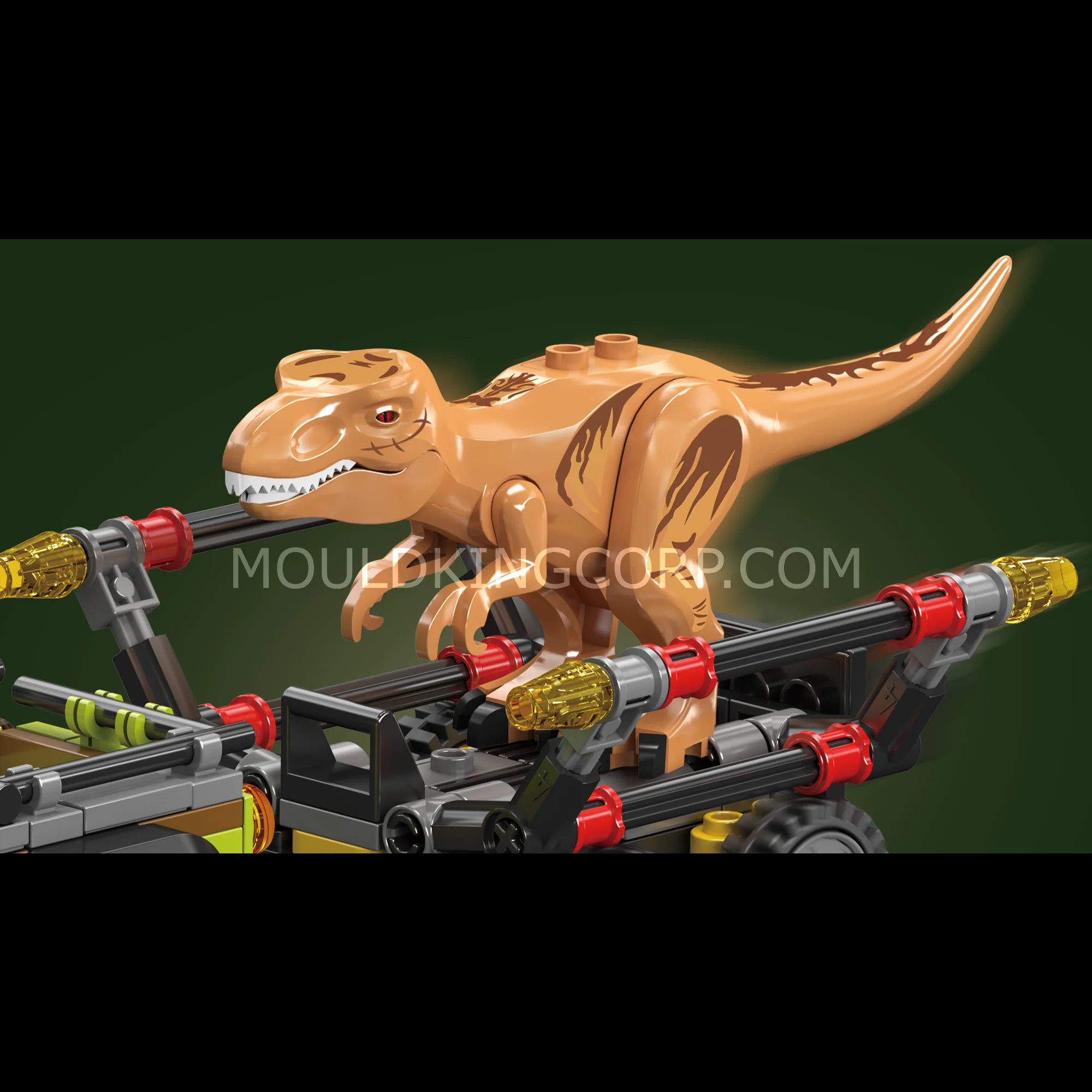 Mould King 29003 T-Rex Capture Truck Building Set | 344 Pcs - Image 3