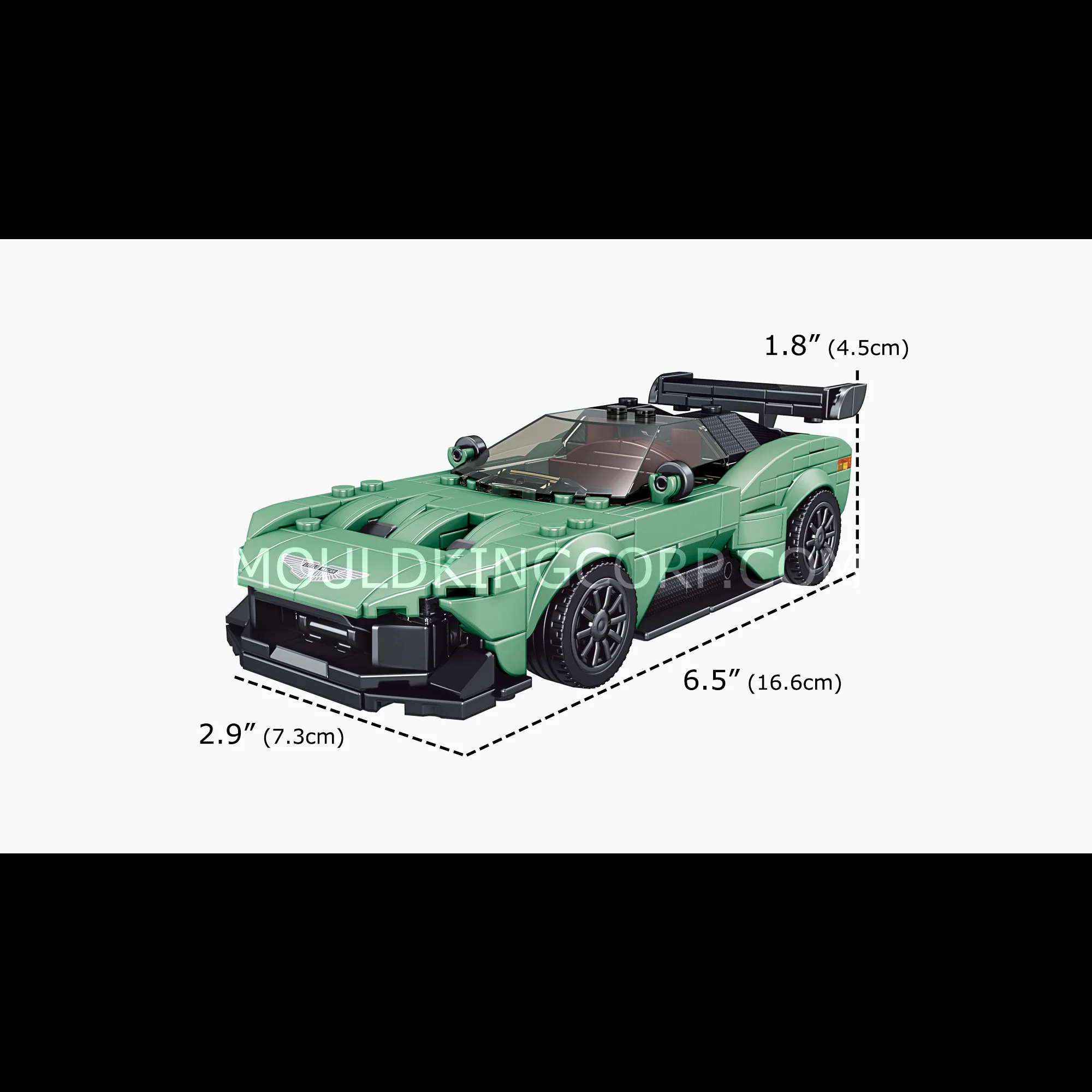 Mould King 27009 Vulcan Supercar Model Building Set | 369 PCS - Image 6