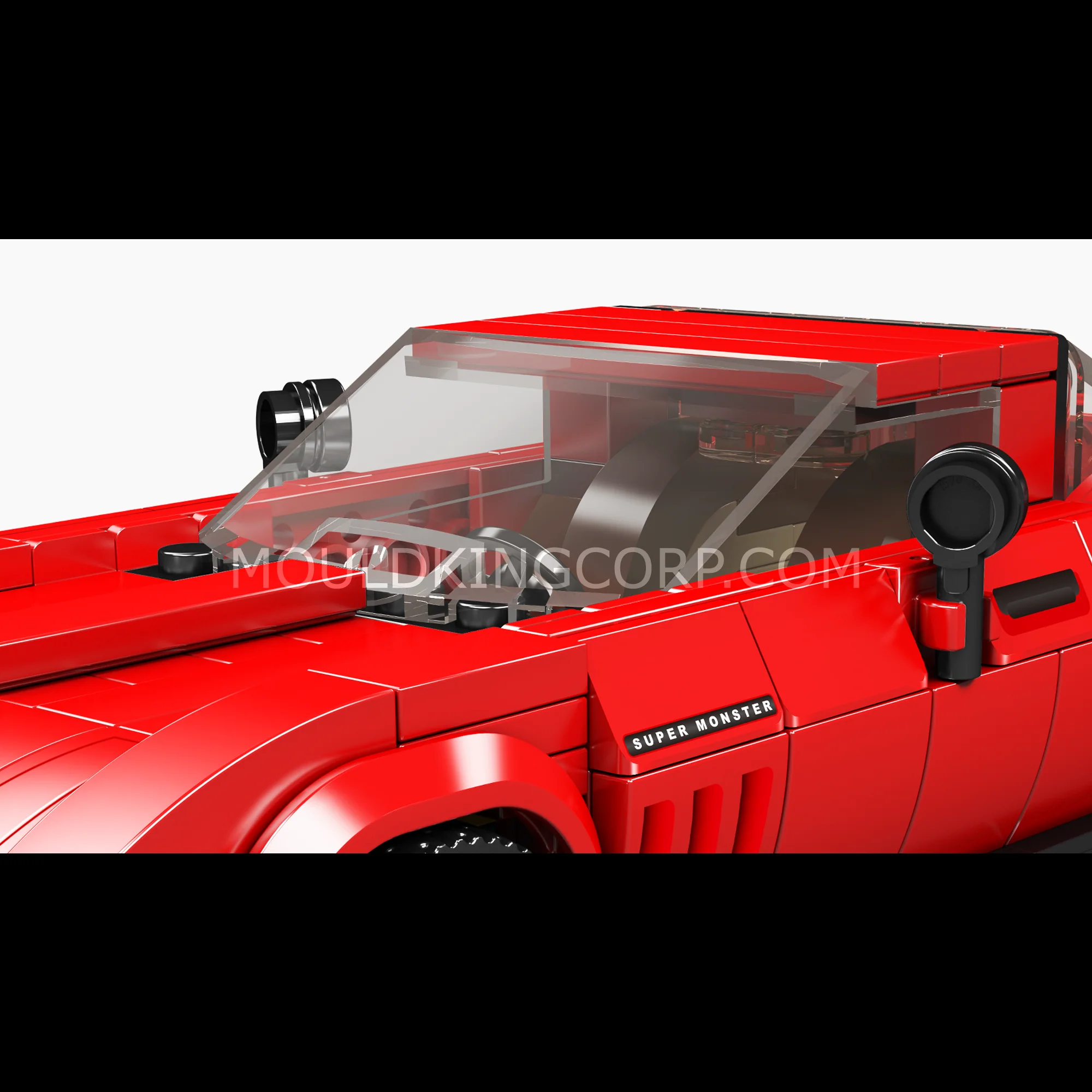 MOULD KING 27034S Corvette Sports Car Model Building Set | 371 Pcs - Image 4